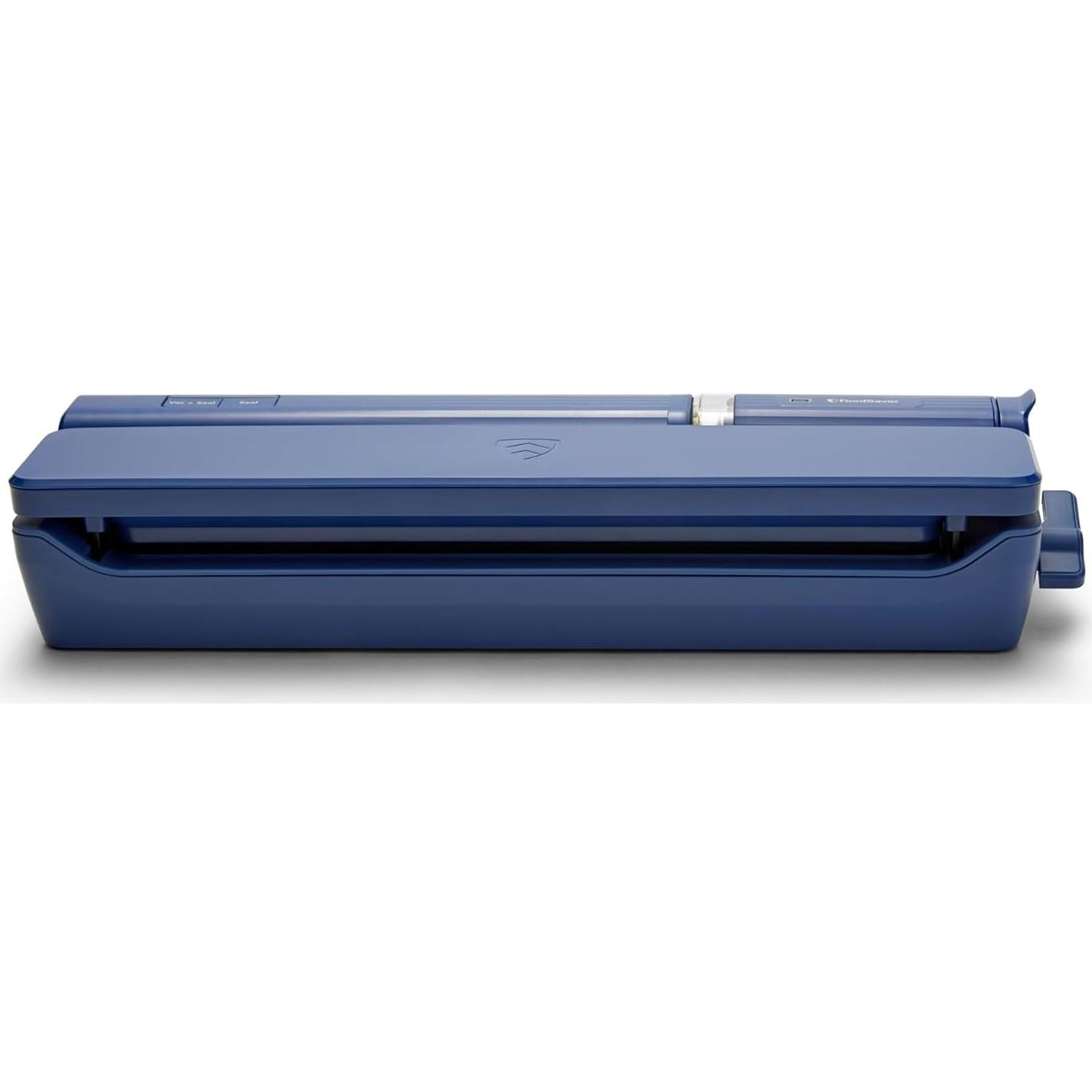 Sistema de Sellado al Vacío FoodSaver Handheld+ 2 en 1 Azul