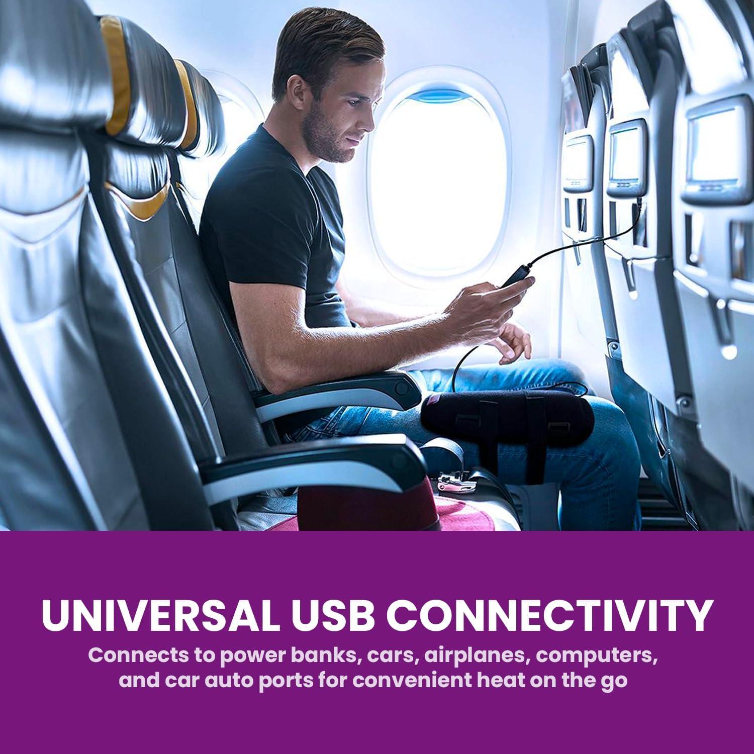 Almohadilla Térmica USB Cabeau Incredi-Heat - Calor Infrarrojo Compacta