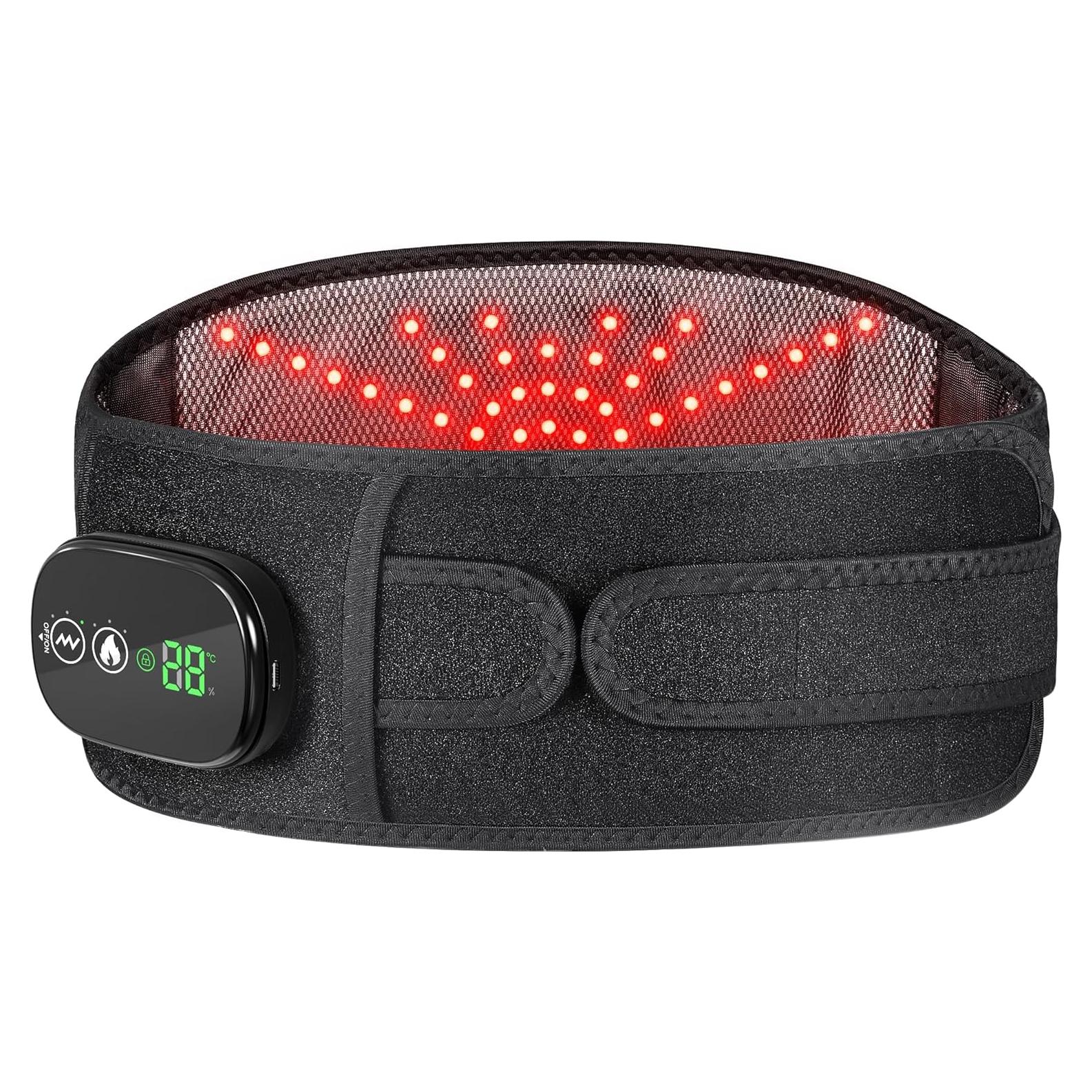 Masajeador de Espalda Calentado YUANBO Inalámbrico 3 Modos