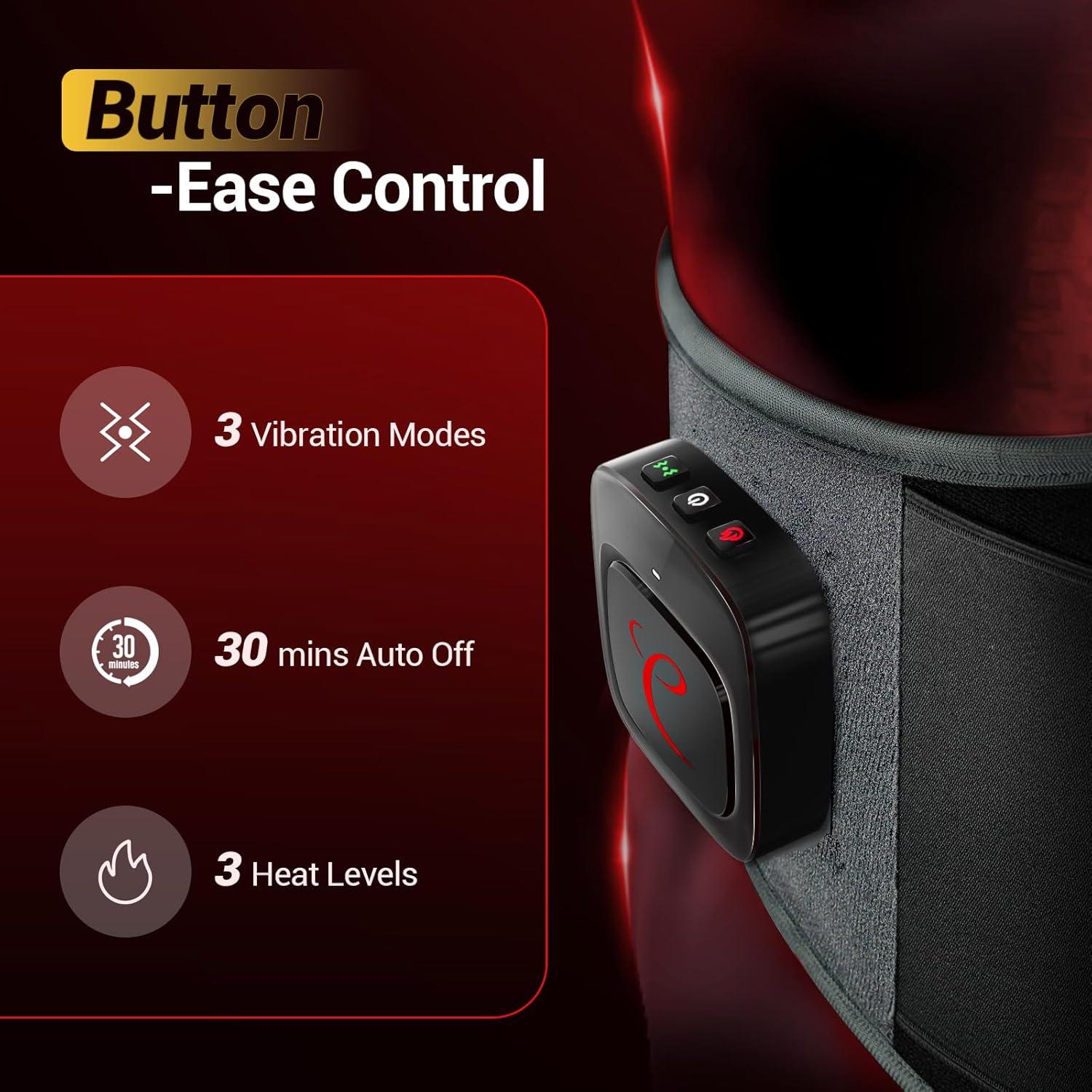 Almohadilla Calentadora Comfytemp Inalámbrica con Masajeador