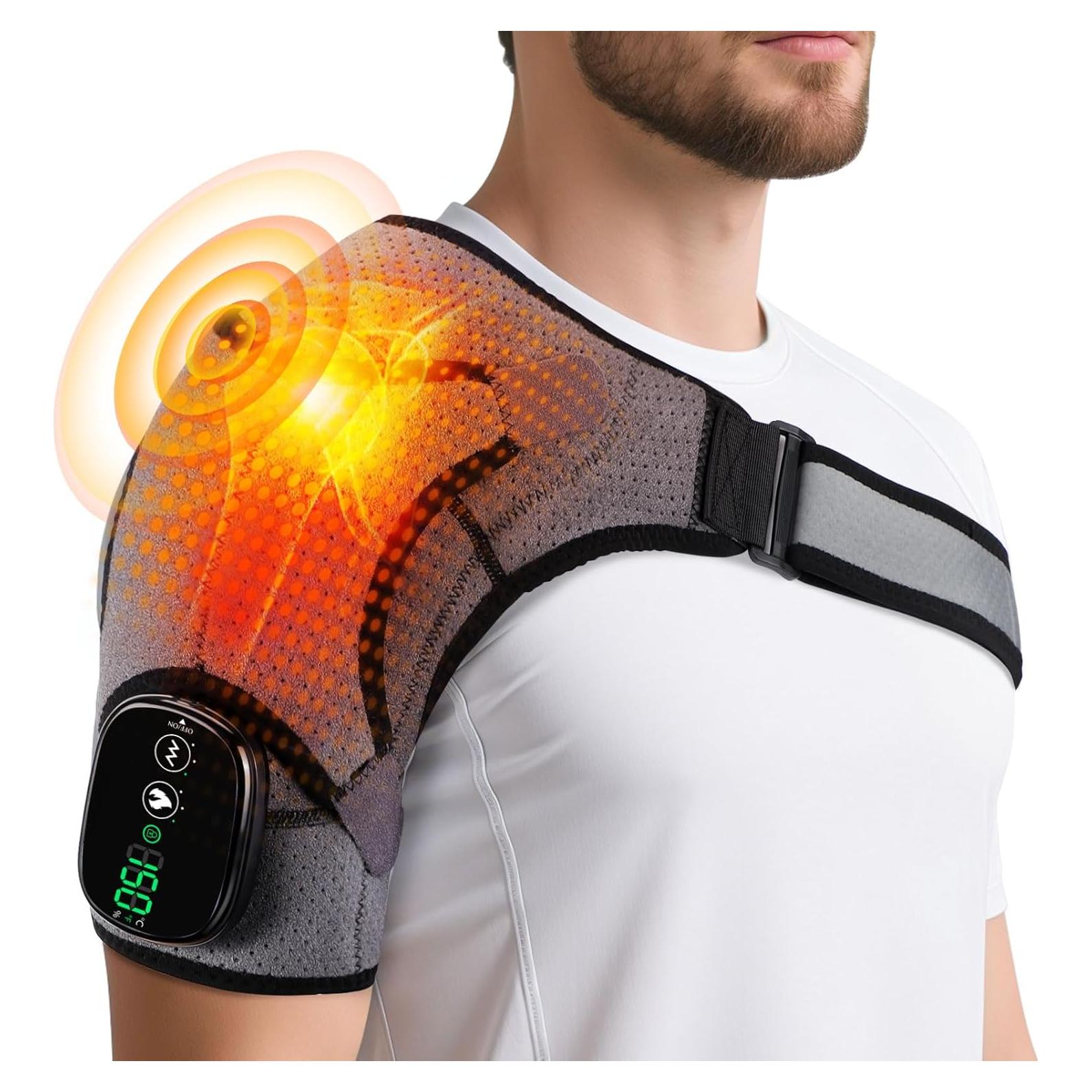 Almohadilla Calentadora Inalámbrica FlareMore para Hombros 3 Niveles