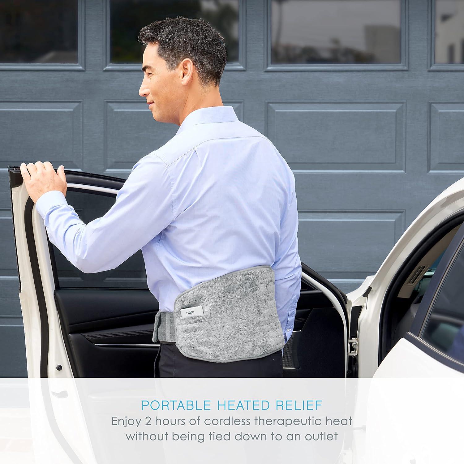 Faja Calentadora Inalámbrica Pure Enrichment 50x24cm 4 Niveles