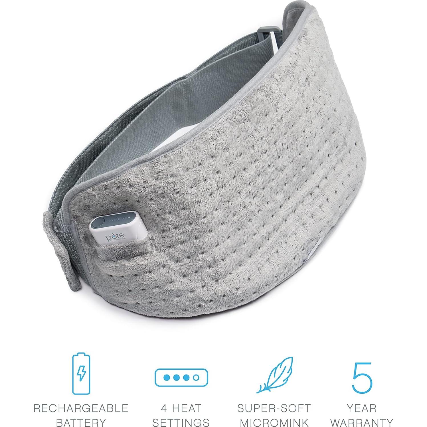 Faja Calentadora Inalámbrica Pure Enrichment 50x24cm 4 Niveles