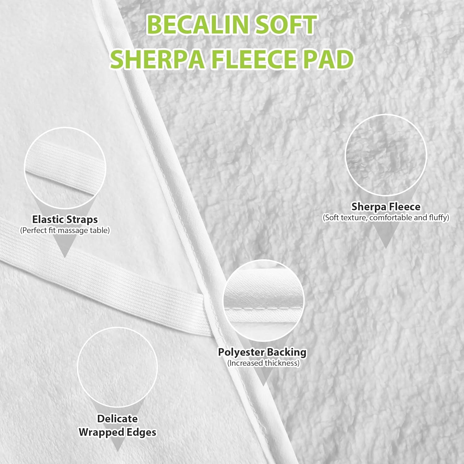 Calentador de Mesa de Masaje BECALIN 76x180 cm 9 Niveles Calor