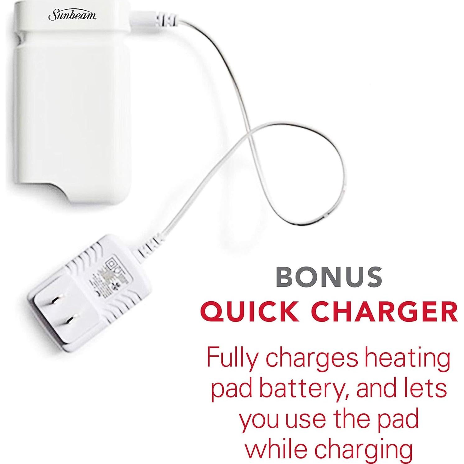 Cargador Rápido para Almohadilla Térmica Inalámbrica GoHeat