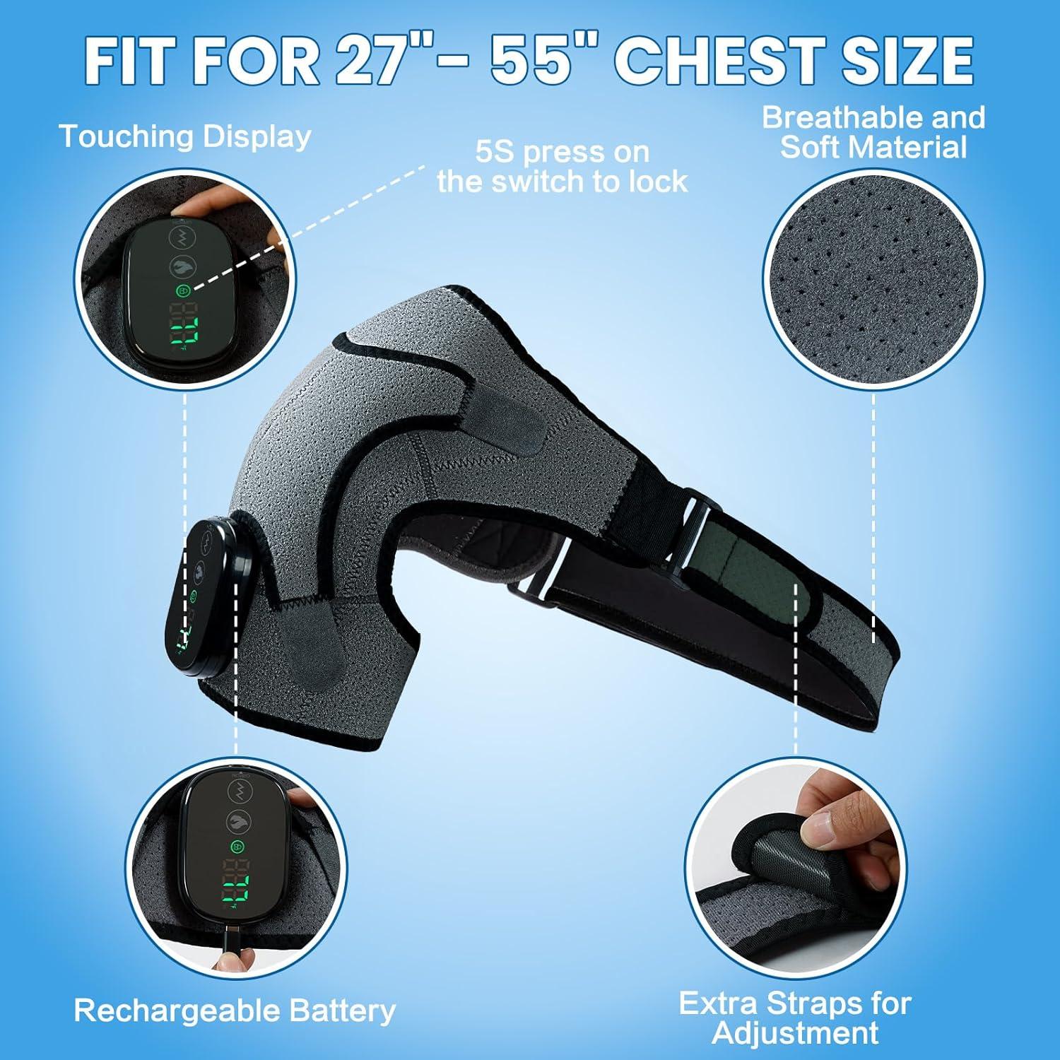 Funda Calentada para Hombro Hailixuan con Masaje y Calor