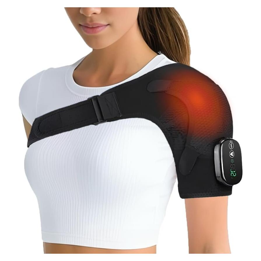 Almohadilla Térmica Inalámbrica InnerZen para Hombros con Masaje