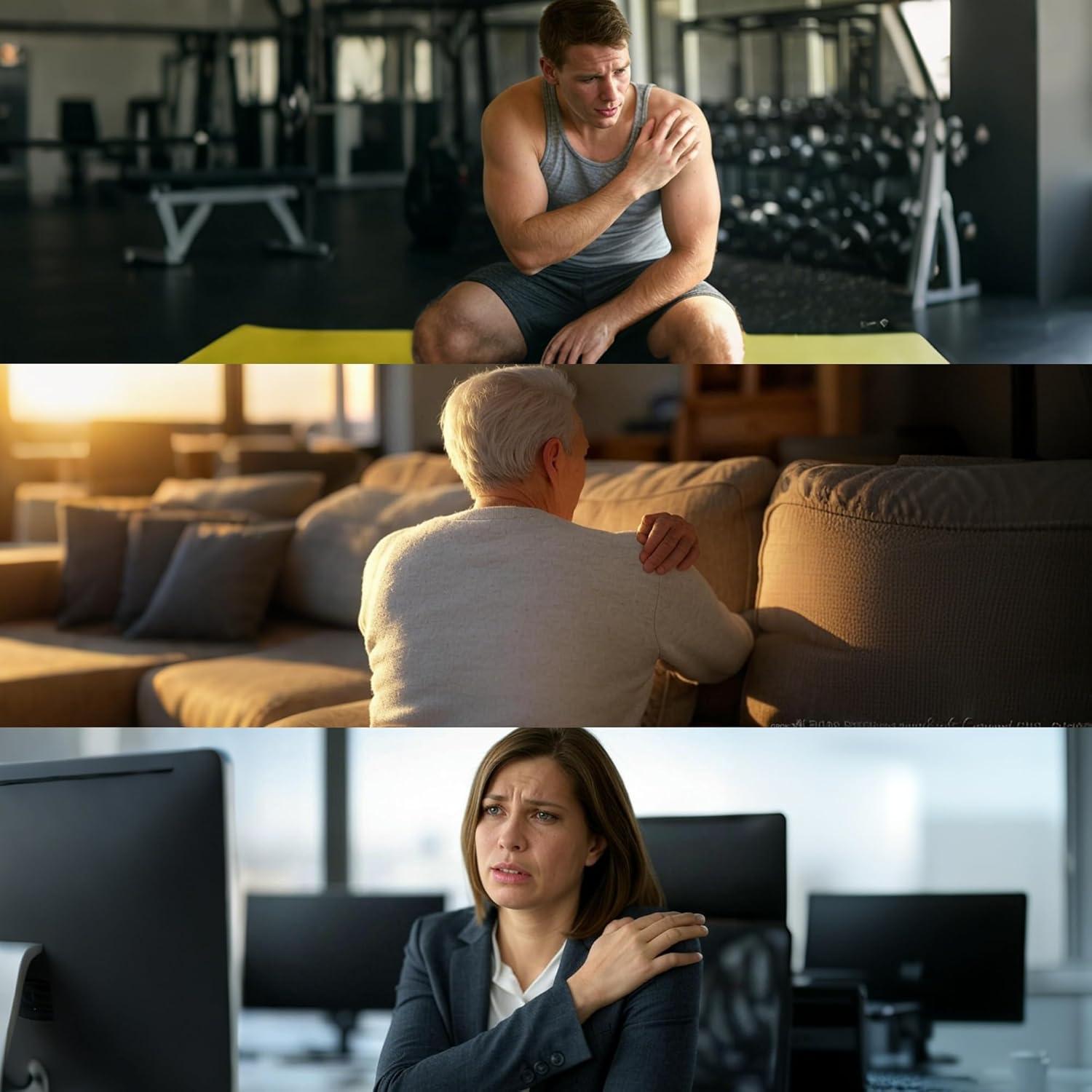 Almohadilla Térmica Inalámbrica InnerZen para Hombros con Masaje