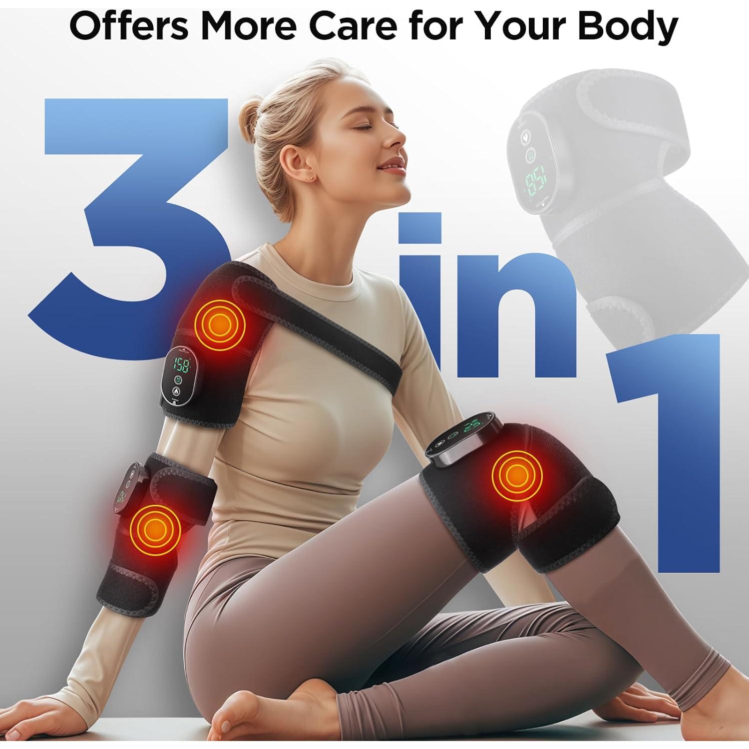 Faja Calentadora de Rodilla Inalámbrica DREAMSOME - Alivio Dolor