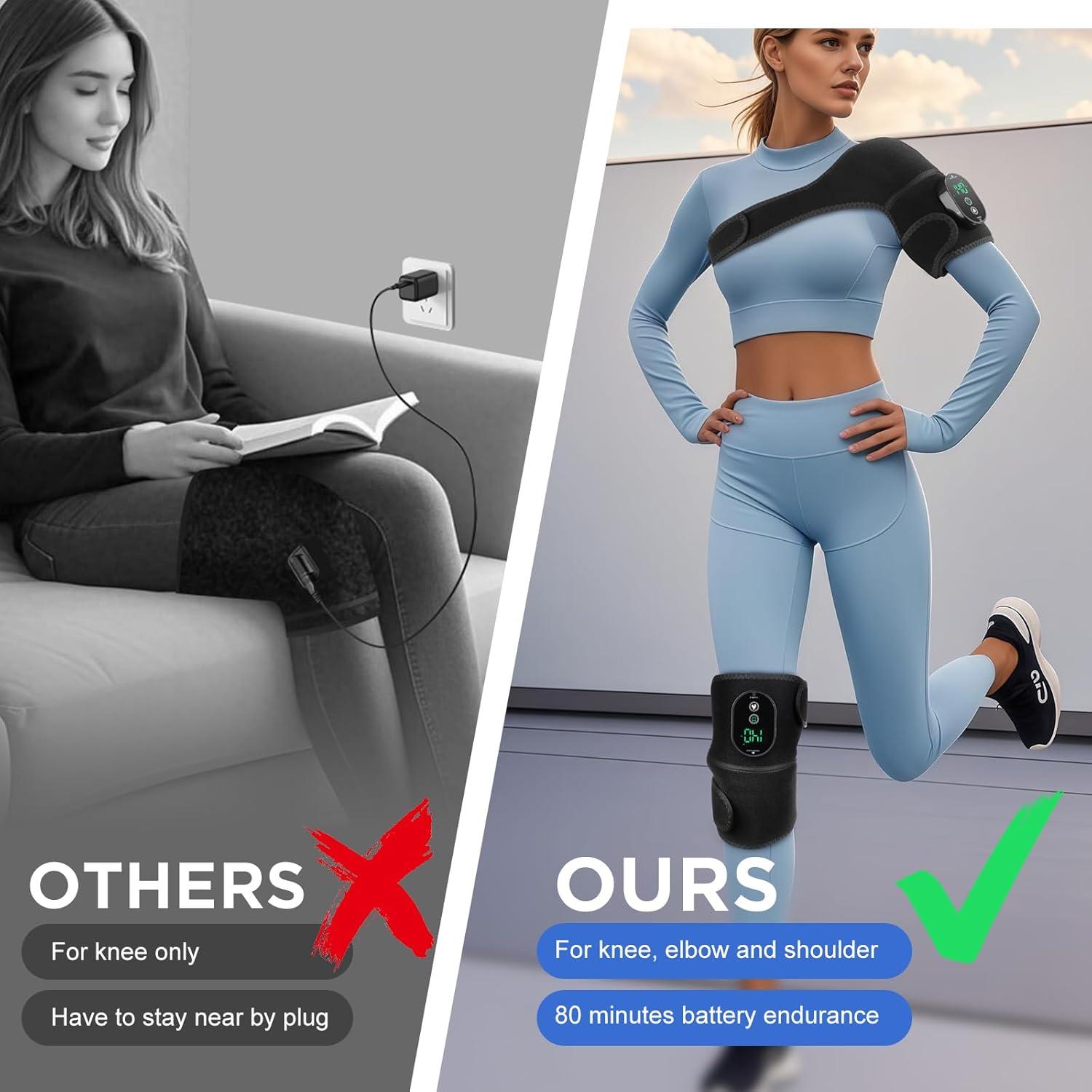 Faja Calentadora de Rodilla Inalámbrica DREAMSOME - Alivio Dolor