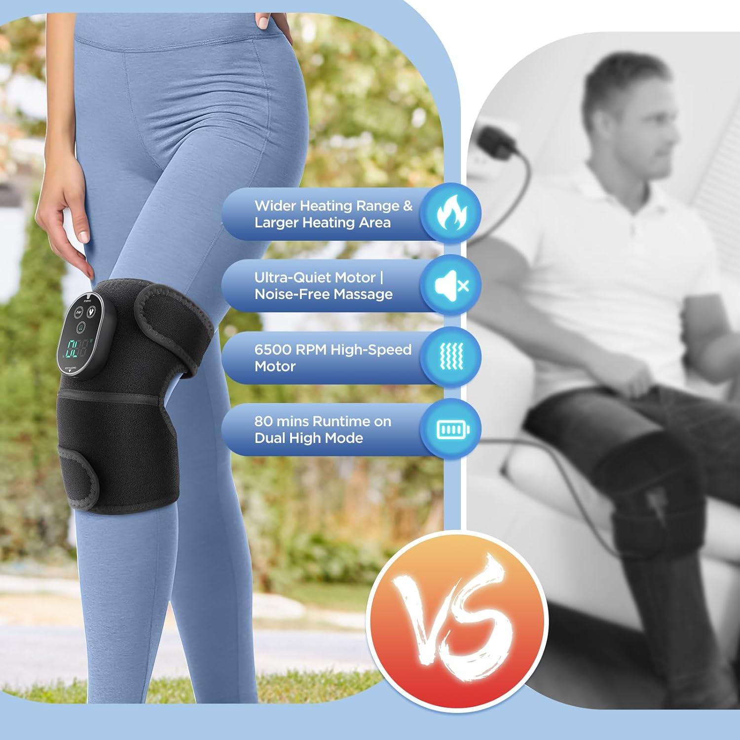 Almohadilla Térmica Inalámbrica WOLOYHEATIE 3 en 1 para Rodilla