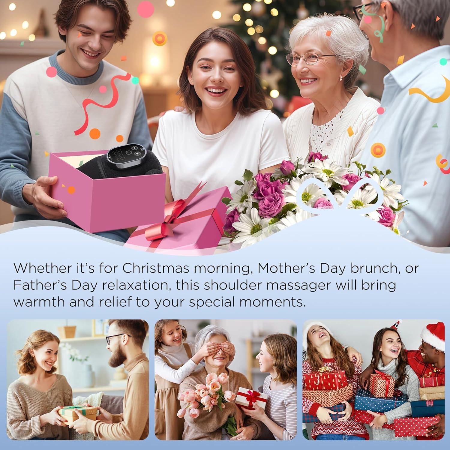 Almohadilla Térmica Inalámbrica WOLOYHEATIE 3 en 1 para Rodilla