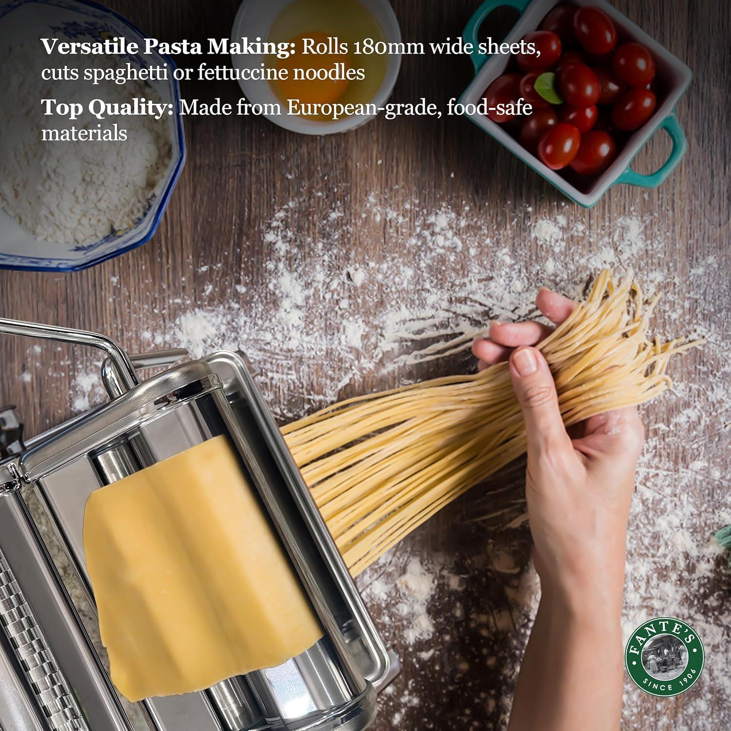Máquina de Pasta Fante Clásica Manual con 9 Grosores