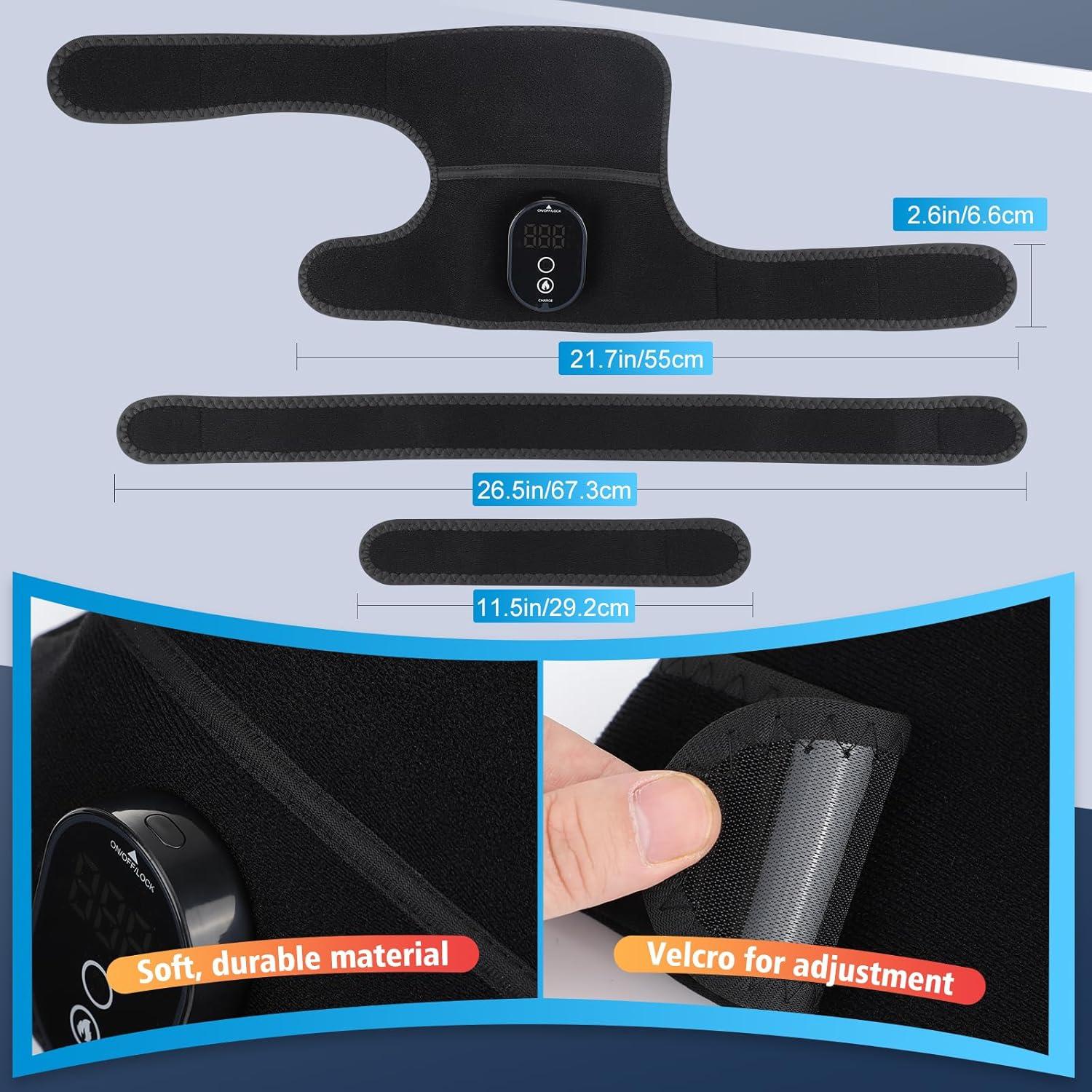 Faja calefactable inalámbrica ROMYSE para rodilla y hombro