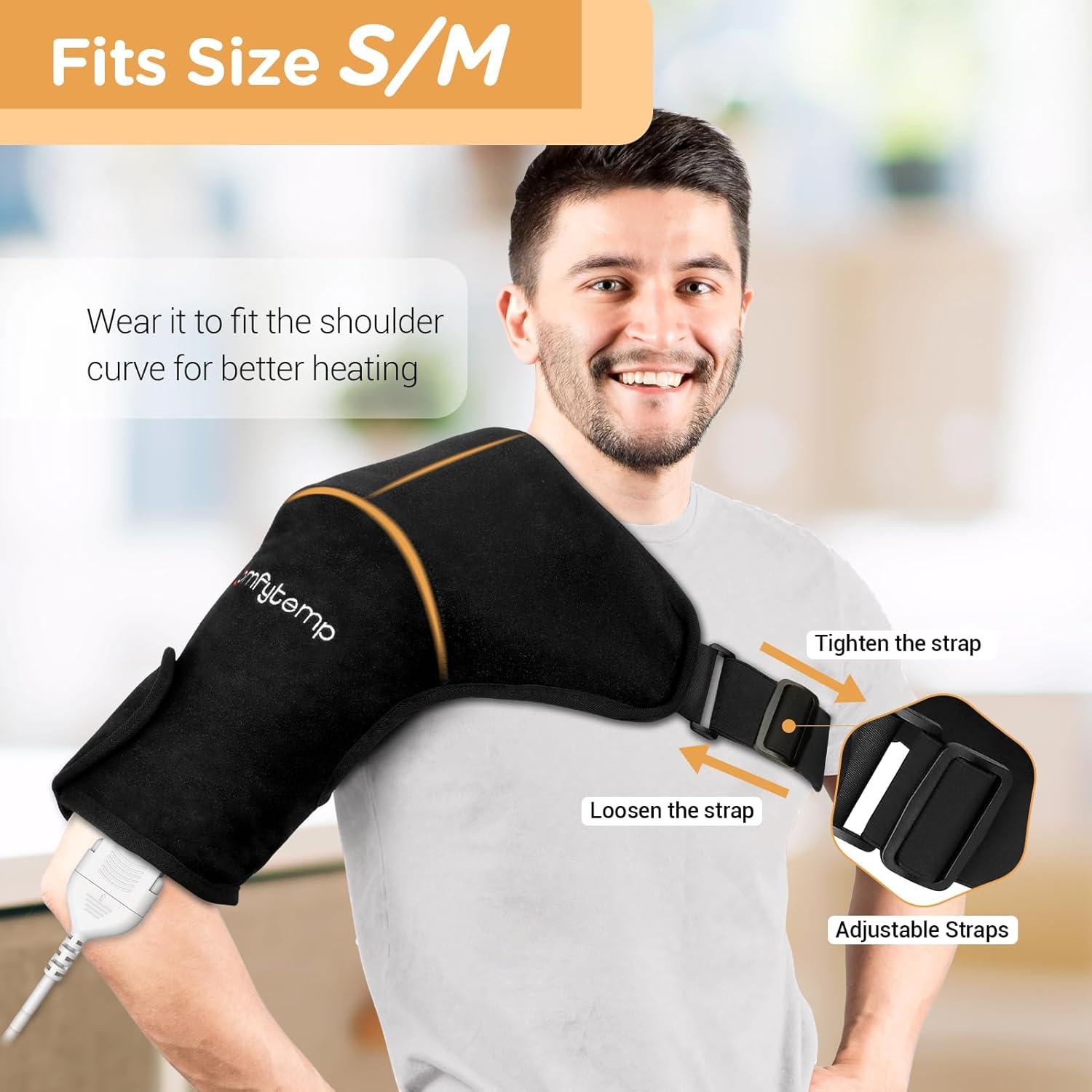 Almohadilla Térmica para Hombro Comfytemp - Alivio Dolor 3 Niveles