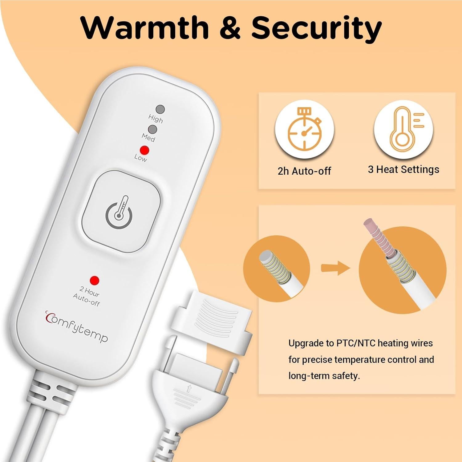 Almohadilla Térmica para Hombro Comfytemp - Alivio Dolor 3 Niveles