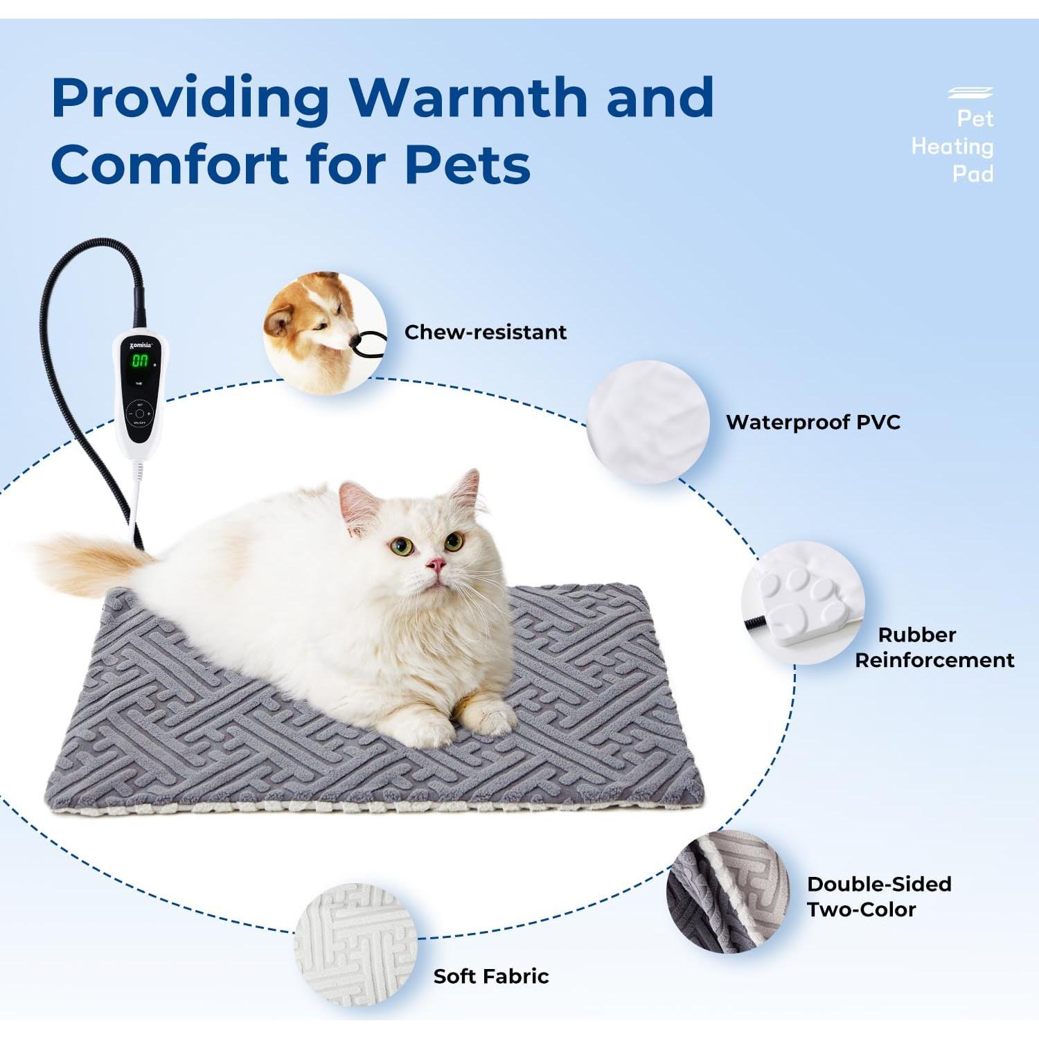 Almohadilla Térmica para Mascotas Apollo M 18x18 cm 11 Temperaturas