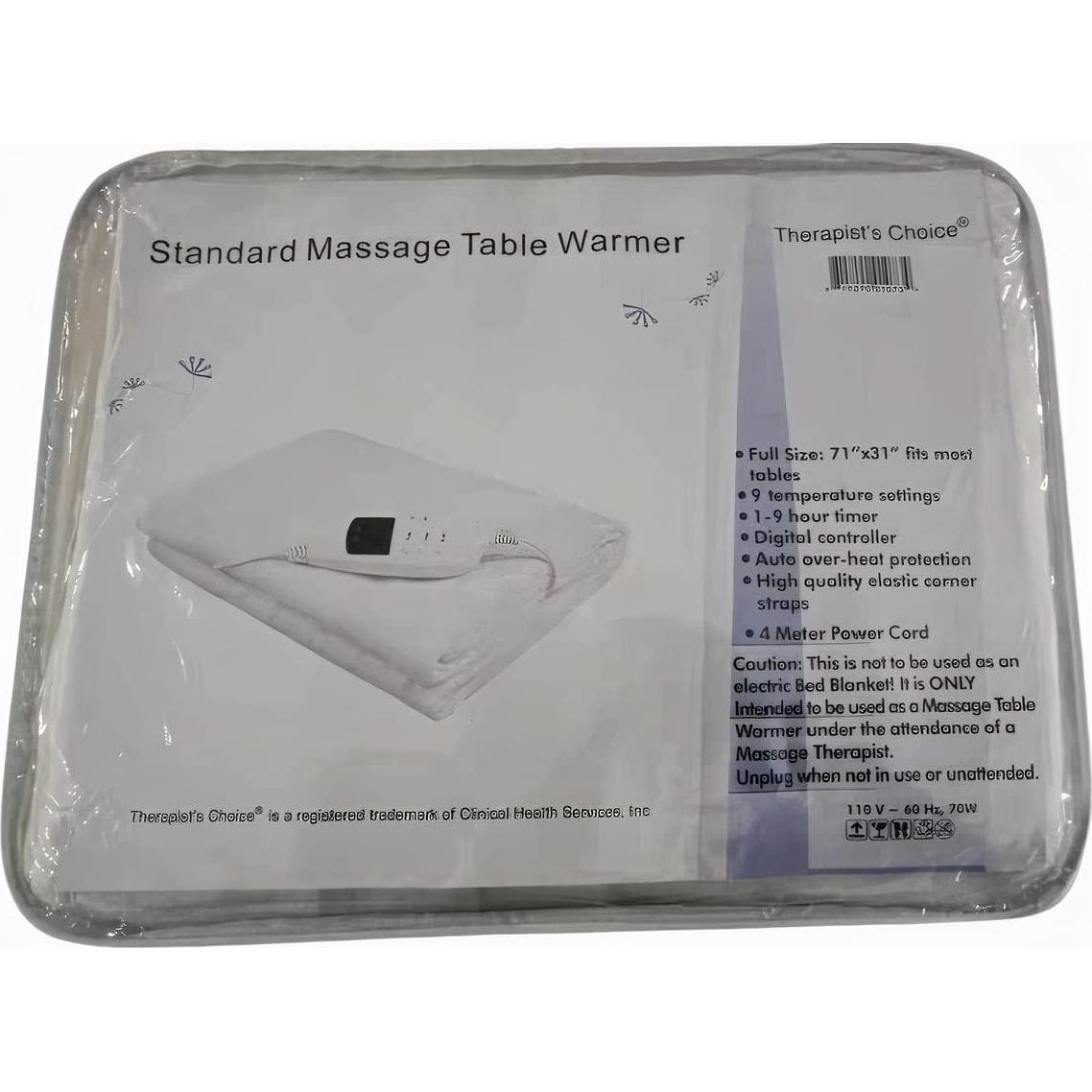 Calentador de Mesa de Masaje Therapist's Choice 71x31 cm