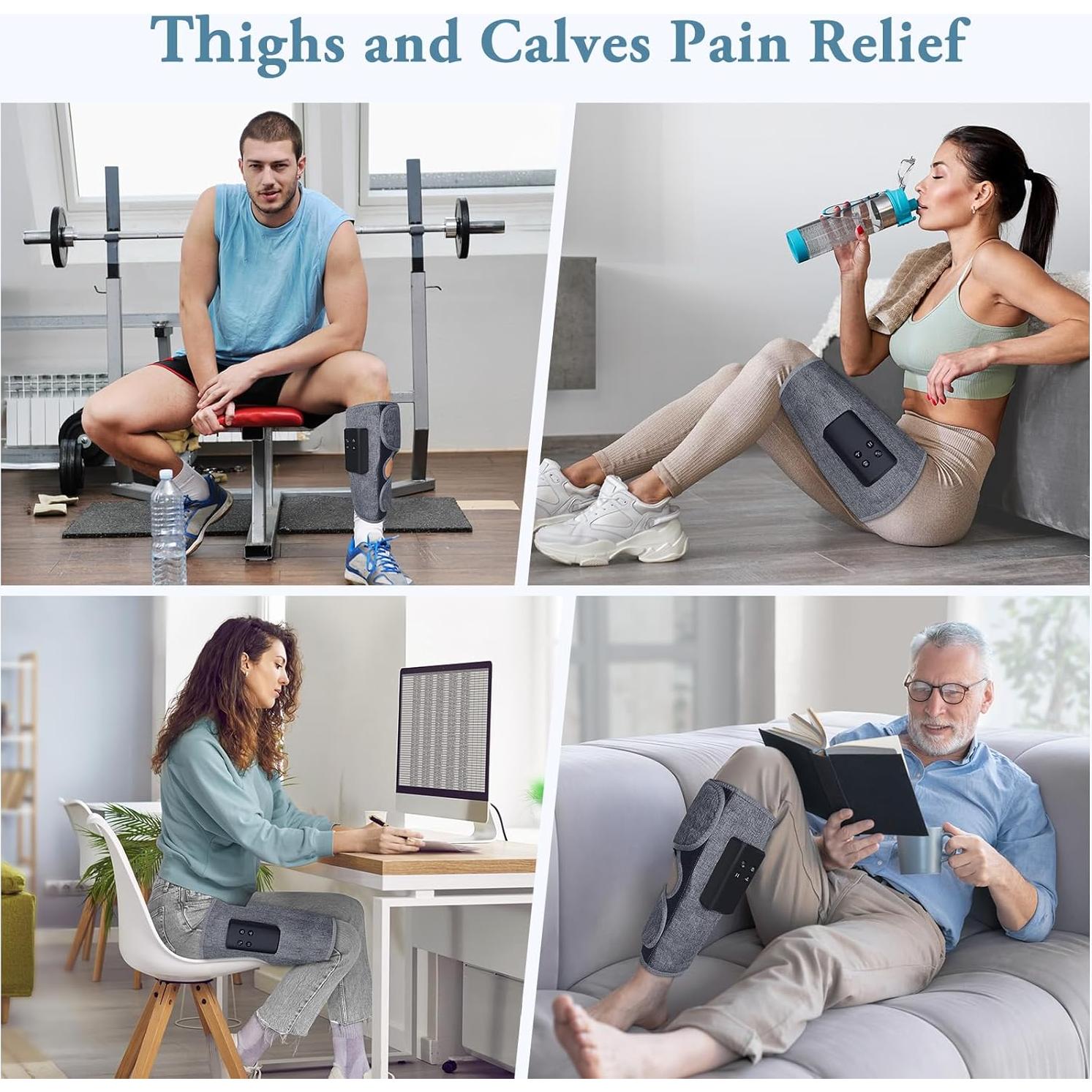 Masajeador de Pierna GILAYGROW HP05 con Compresión y Calor