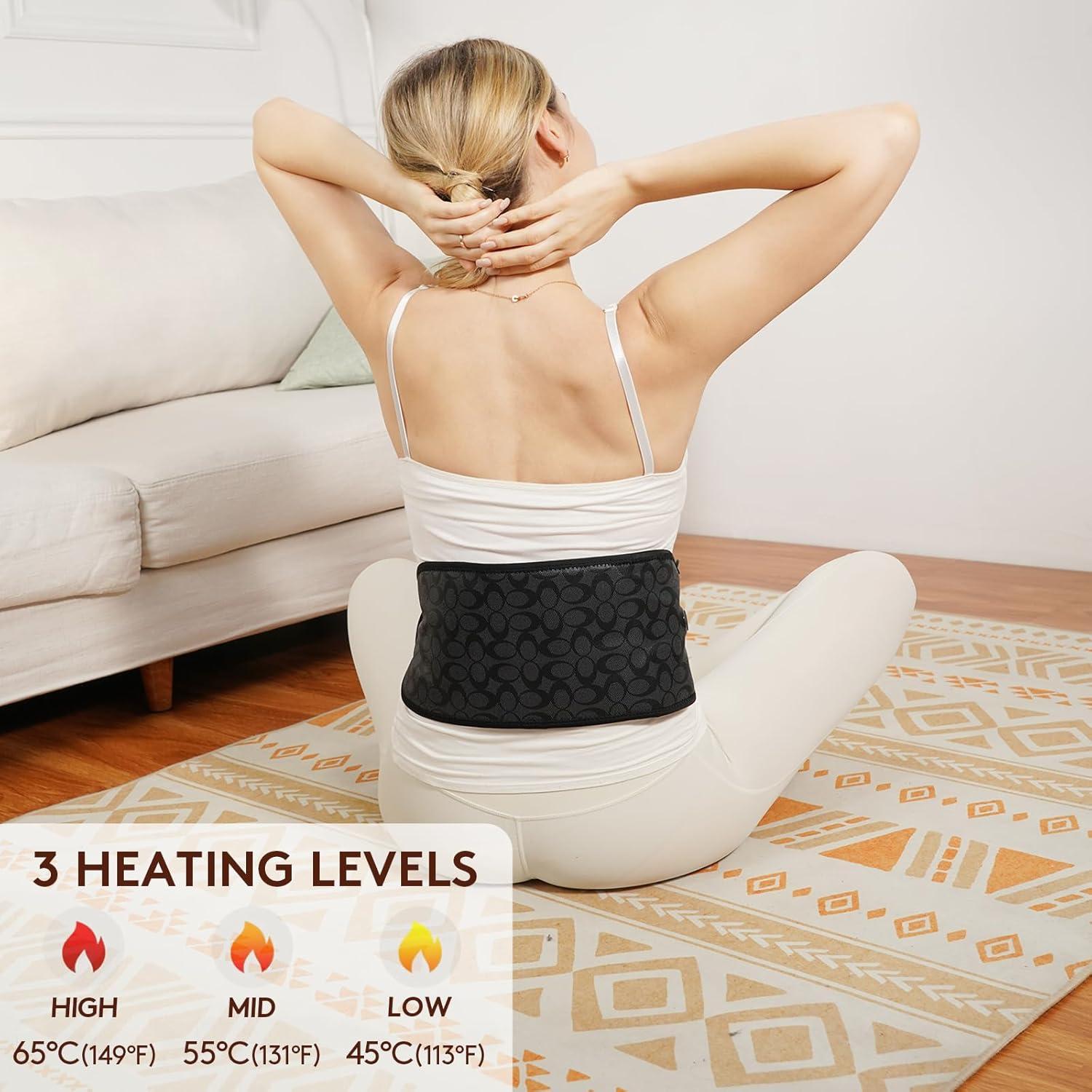 Cinturón Térmico Inalámbrico UTK para Alivio de Dolor - 3 Calores