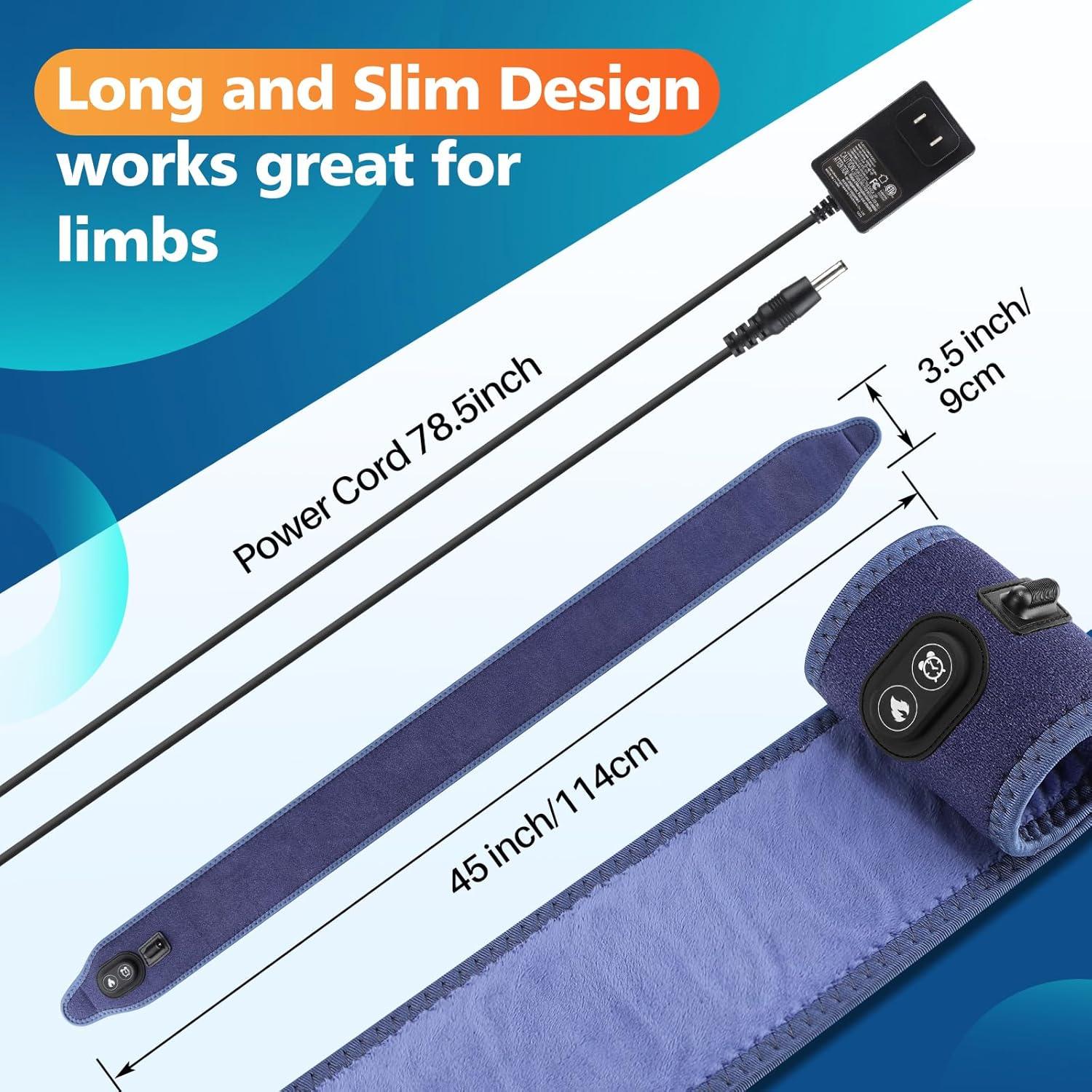 Almohadilla Calentada FlareMore Azul 4 Niveles 198 cm