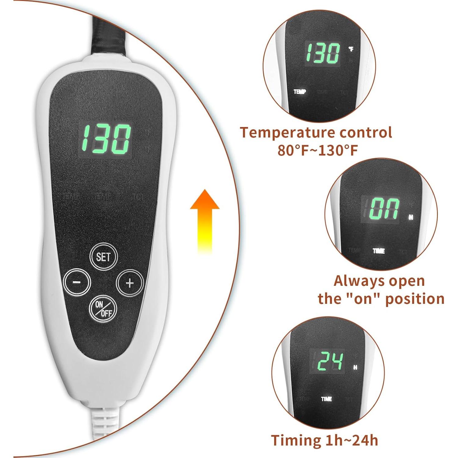Almohadilla Térmica para Mascotas GOLOPET 55x46 cm Ajustable