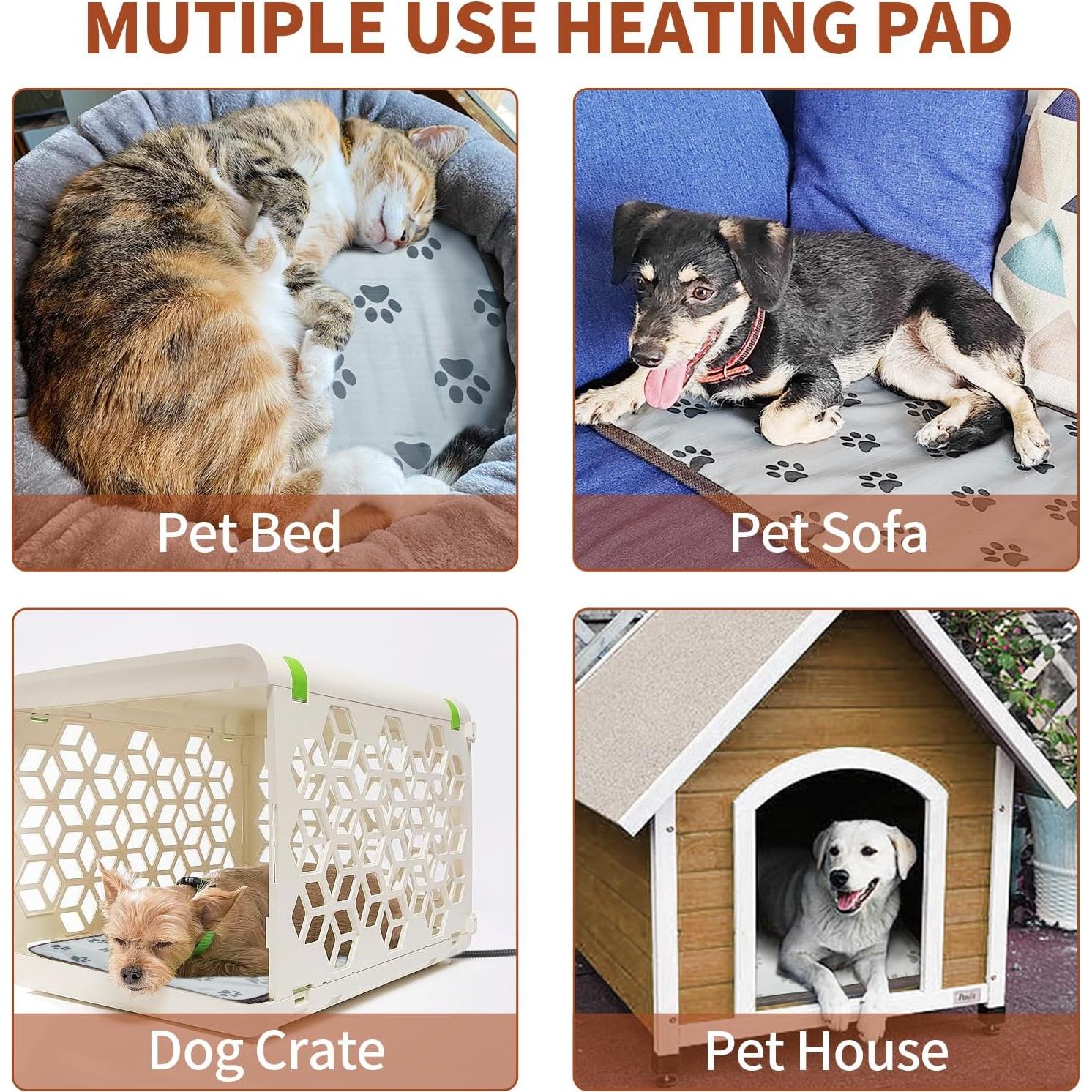 Almohadilla Térmica para Mascotas GOLOPET 55x46 cm Ajustable