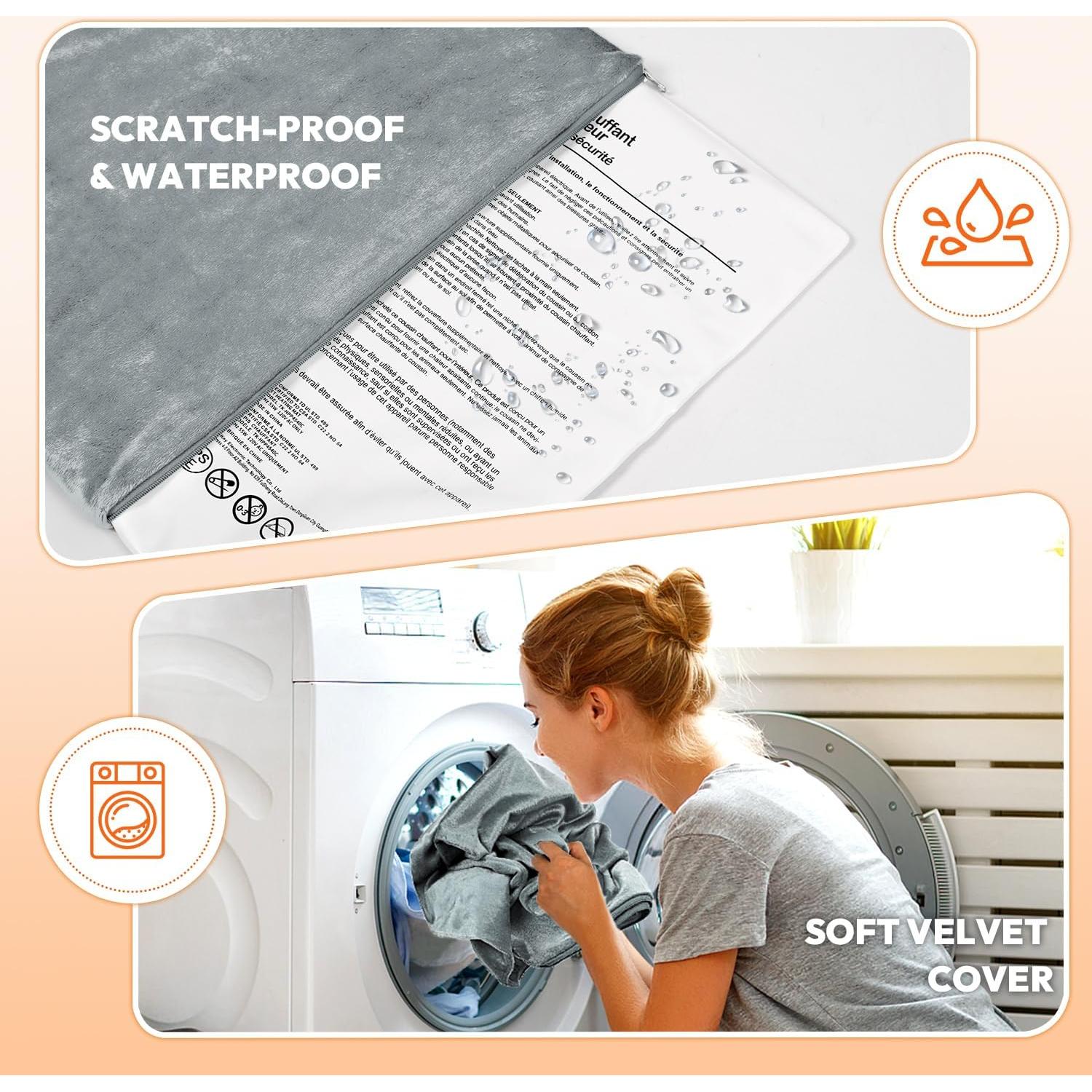 Almohadilla Térmica Niubya para Mascotas 76x46cm Ajustable