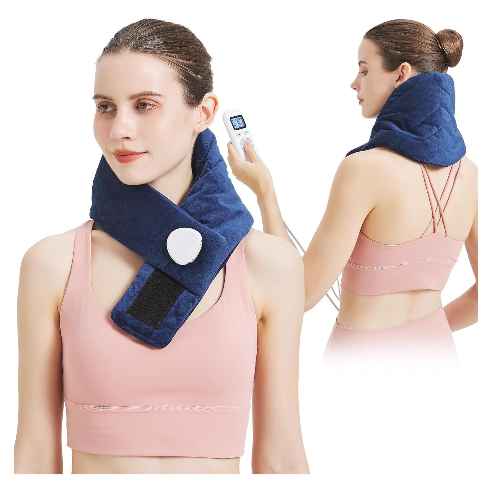 Almohadilla Calentadora AOKESTE para Cuello 76x20cm 30-70°C