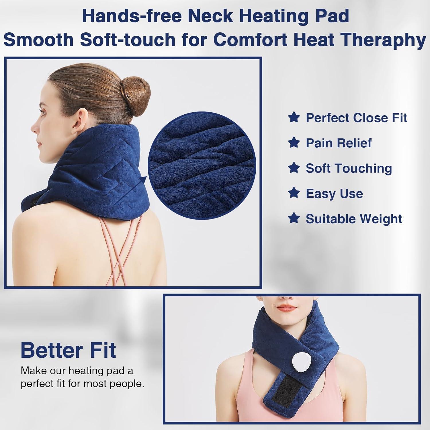 Almohadilla Calentadora AOKESTE para Cuello 76x20cm 30-70°C