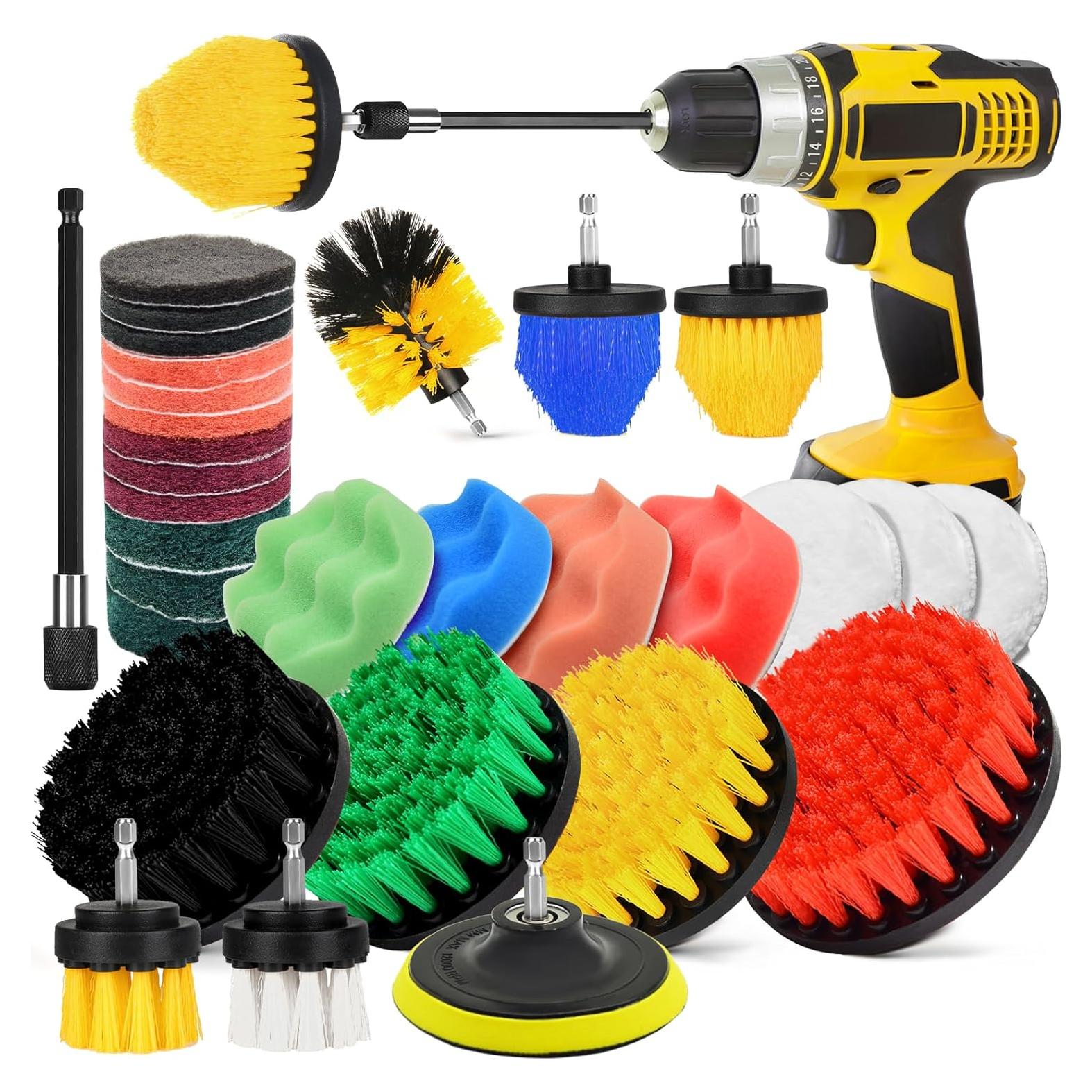 Juego de 30 Piezas Accesorios Limpieza Taladro Chicarry