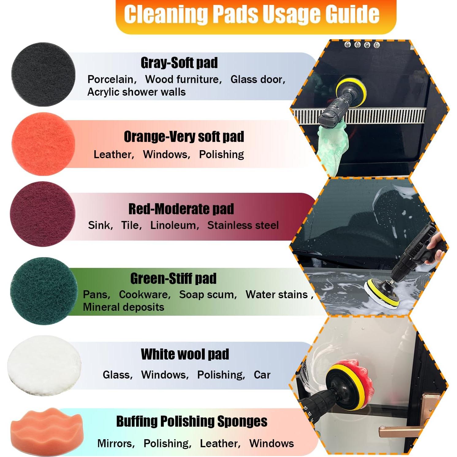 Juego de 30 Piezas Accesorios Limpieza Taladro Chicarry