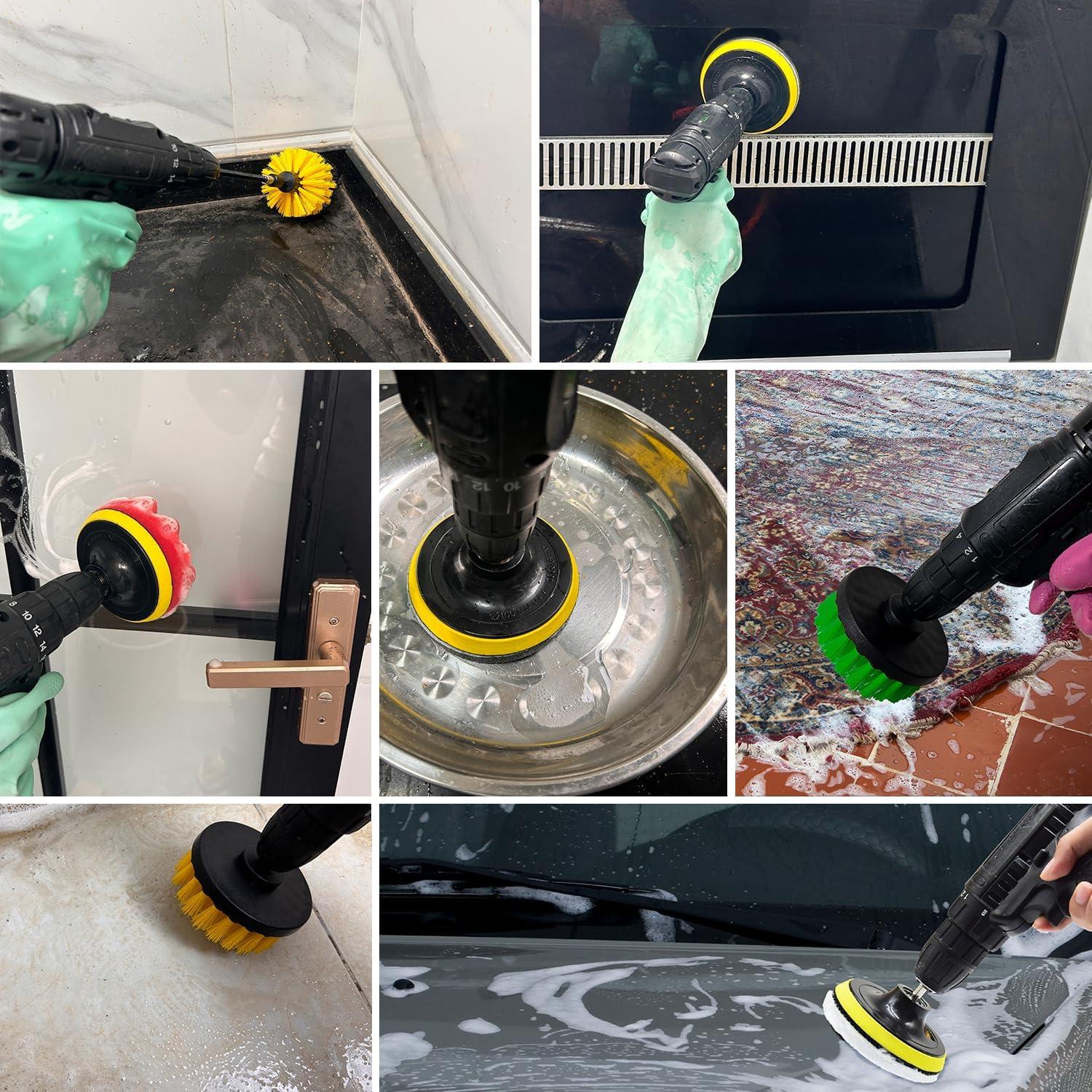 Juego de 30 Piezas Accesorios Limpieza Taladro Chicarry