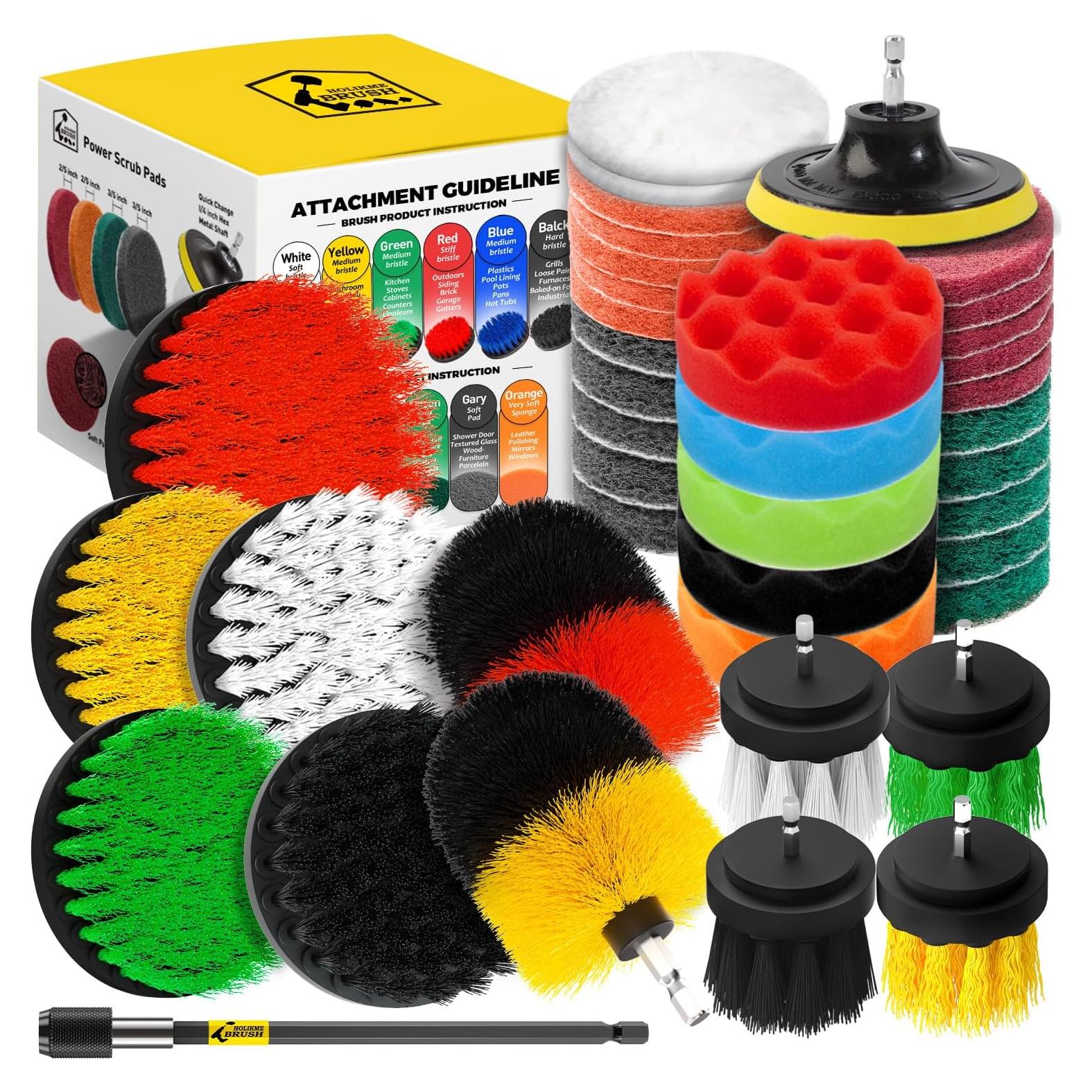 Conjunto de Accesorios de Limpieza Holikme 40 Piezas