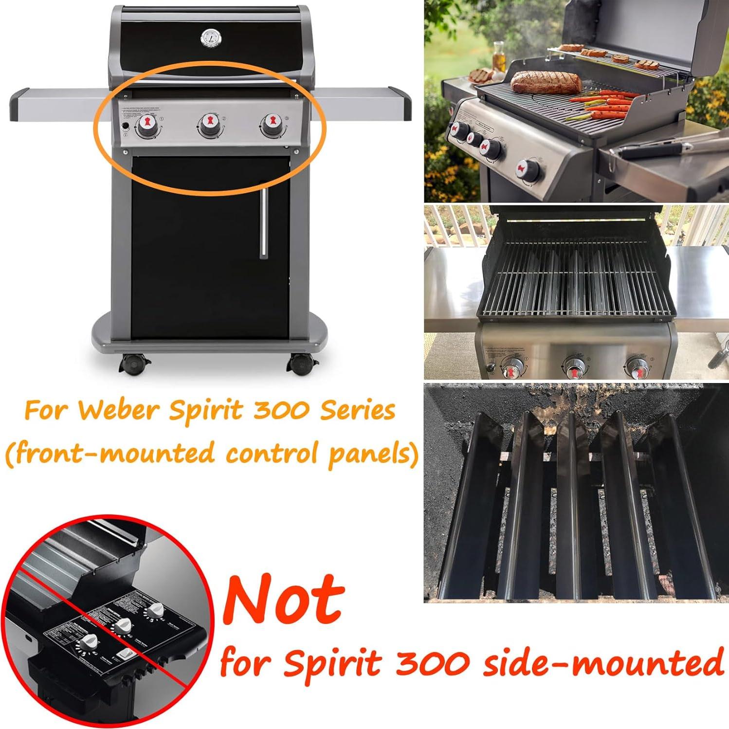 Barras Saborizadoras GasSaf 7636 para Parrilla Weber Spirit