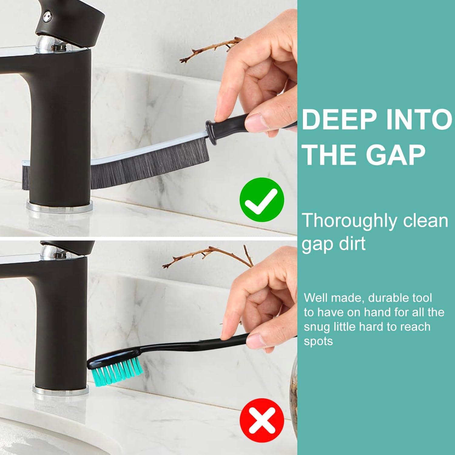 Cepillo de Limpieza de Ranuras BANSTLE 3pcs Fibras Duras