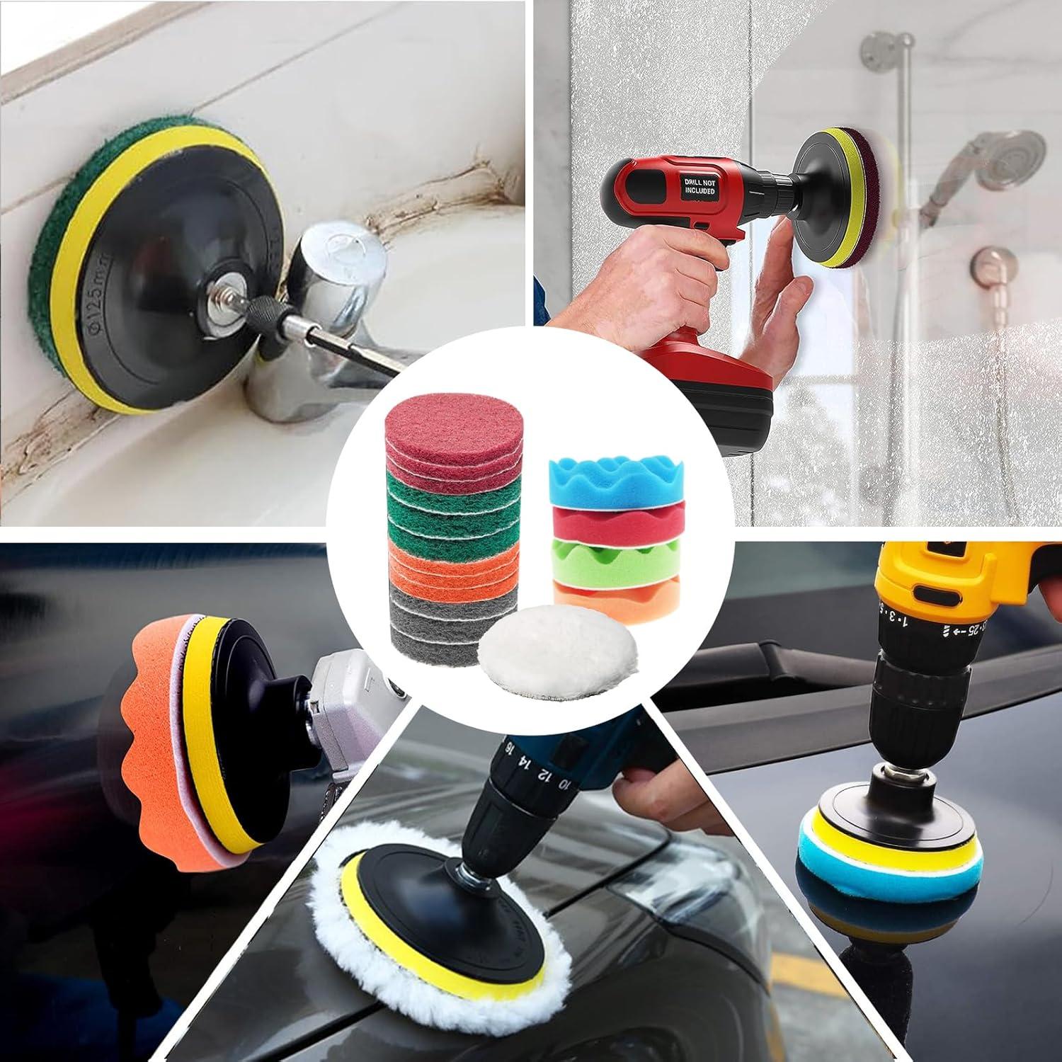 Paquete de 32 Accesorios de Cepillo TOWBRUS para Taladro