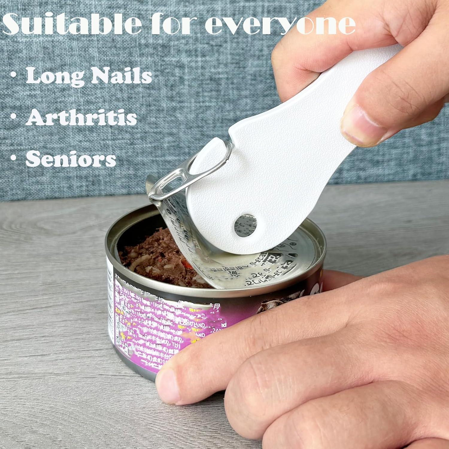 Abridor de Latas Manual 2 en 1 MITCHENIFY para Uñas Largas