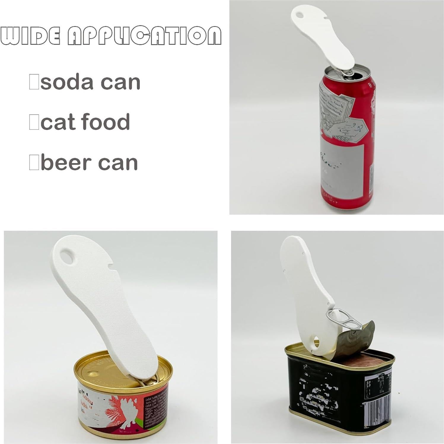 Abridor de Latas Manual 2 en 1 MITCHENIFY para Uñas Largas