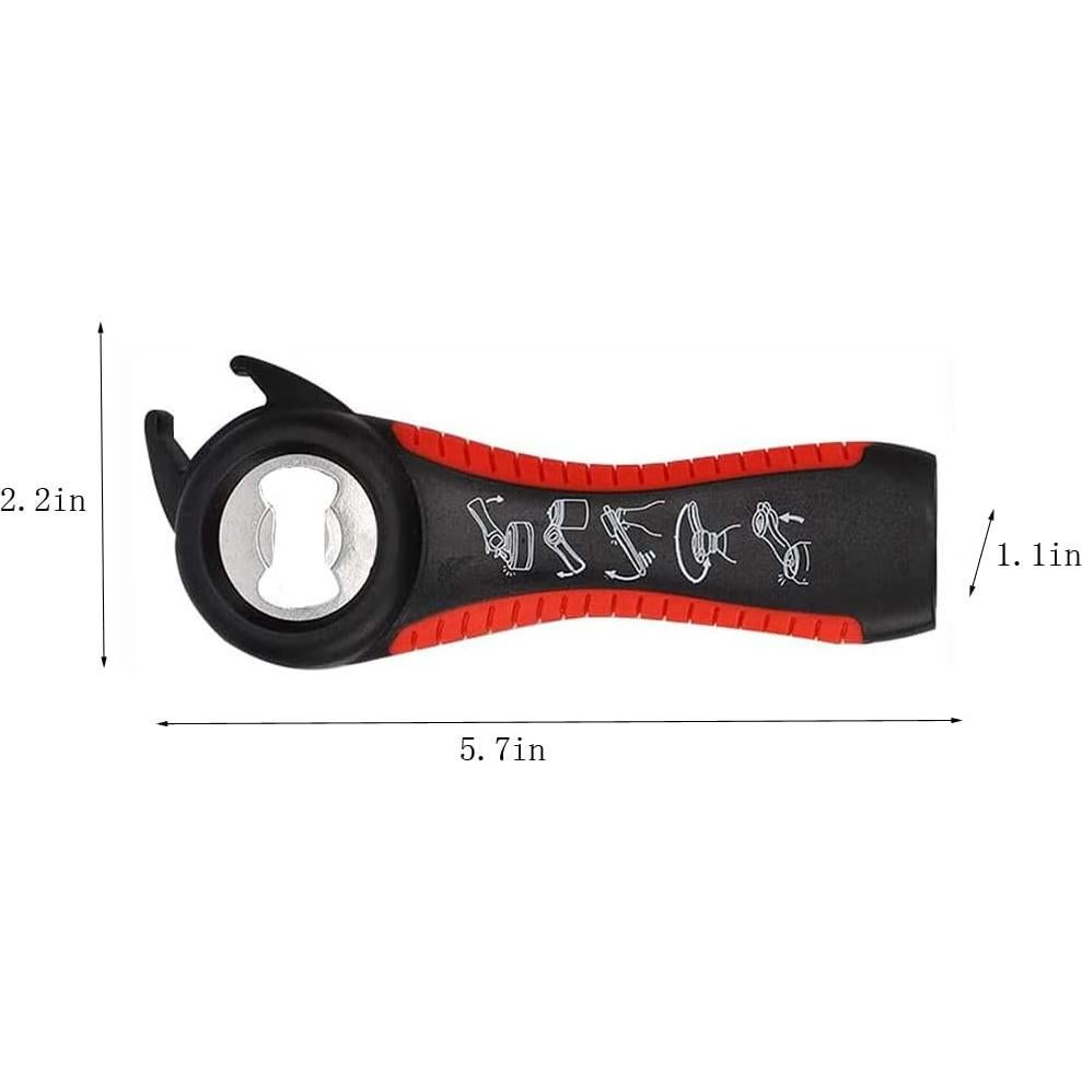Paquete de 2 Abridores Multifuncionales Mailaoqi 5 en 1