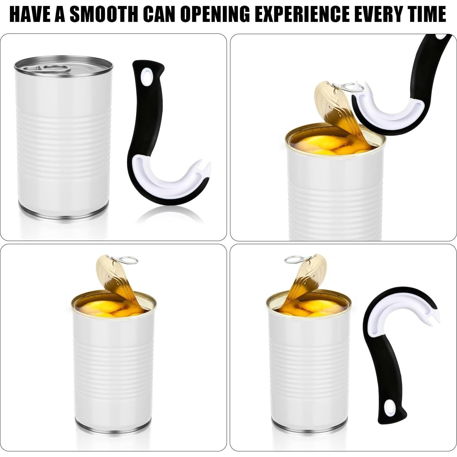 2 Piezas Abre Latas Manual PEUTIER con Agarre Antideslizante