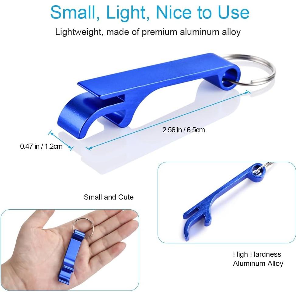 Set 6 Abrebotellas Coloridos Mcyye de Metal Premium