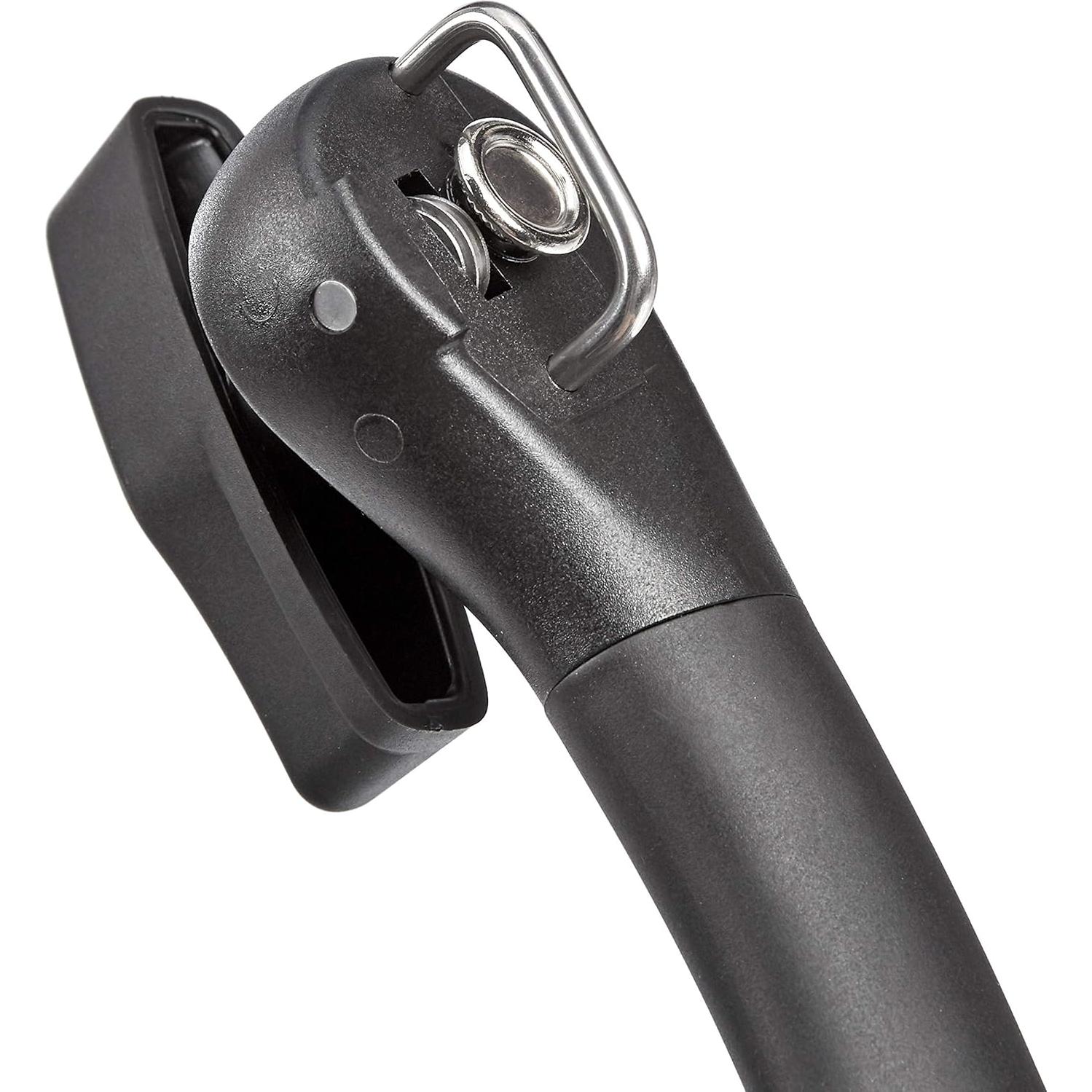 Abrelatas Manual Amazon Basics Grande Acero Inoxidable Negro