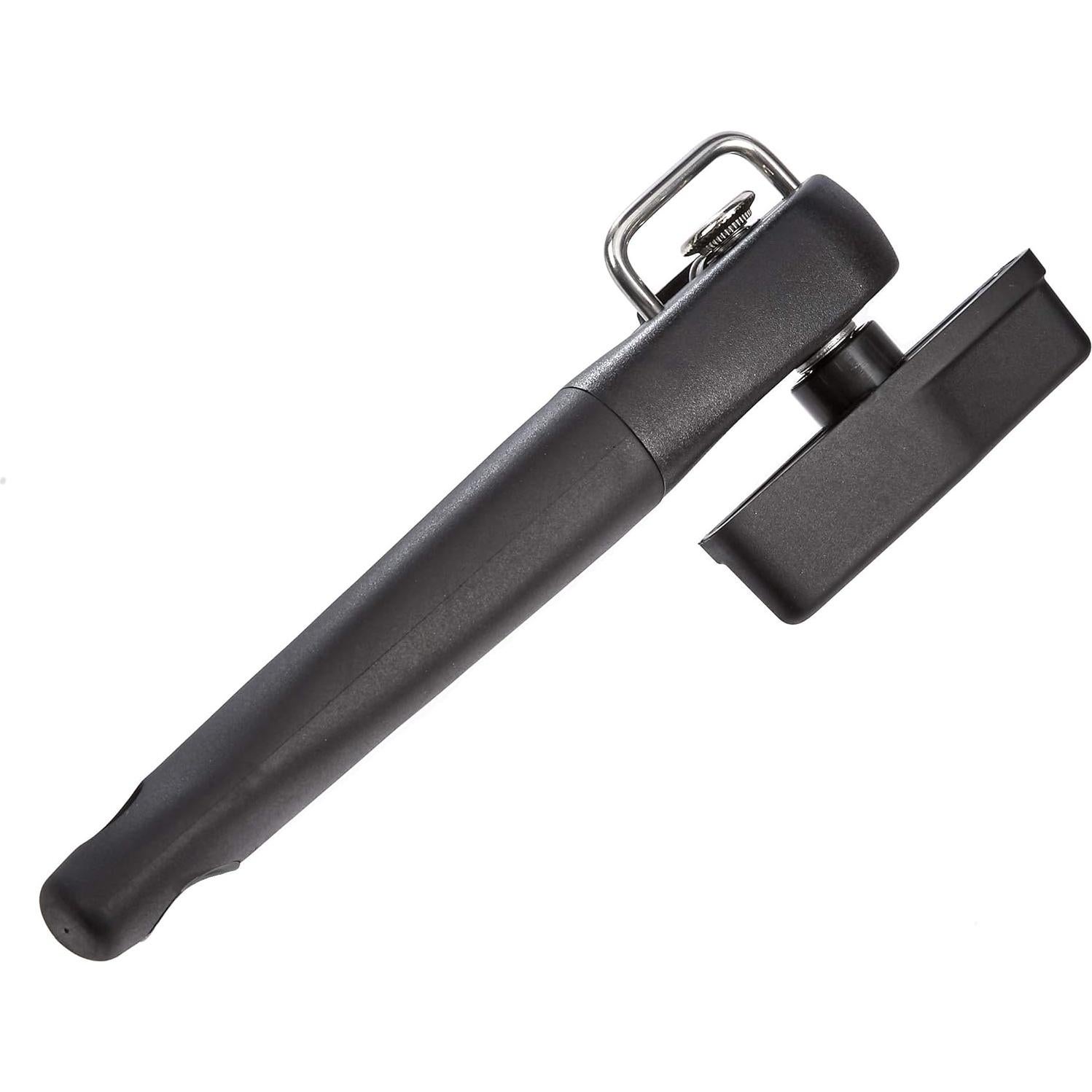 Abrelatas Manual Amazon Basics Grande Acero Inoxidable Negro