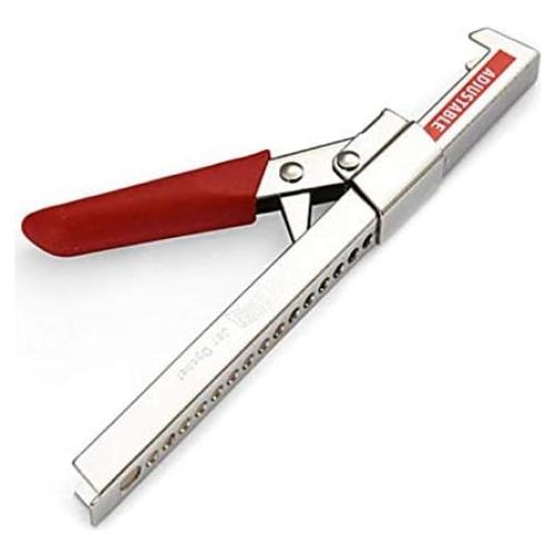 Abrebotellas Swing-A-Way 19 cm Acero Inoxidable Rojo