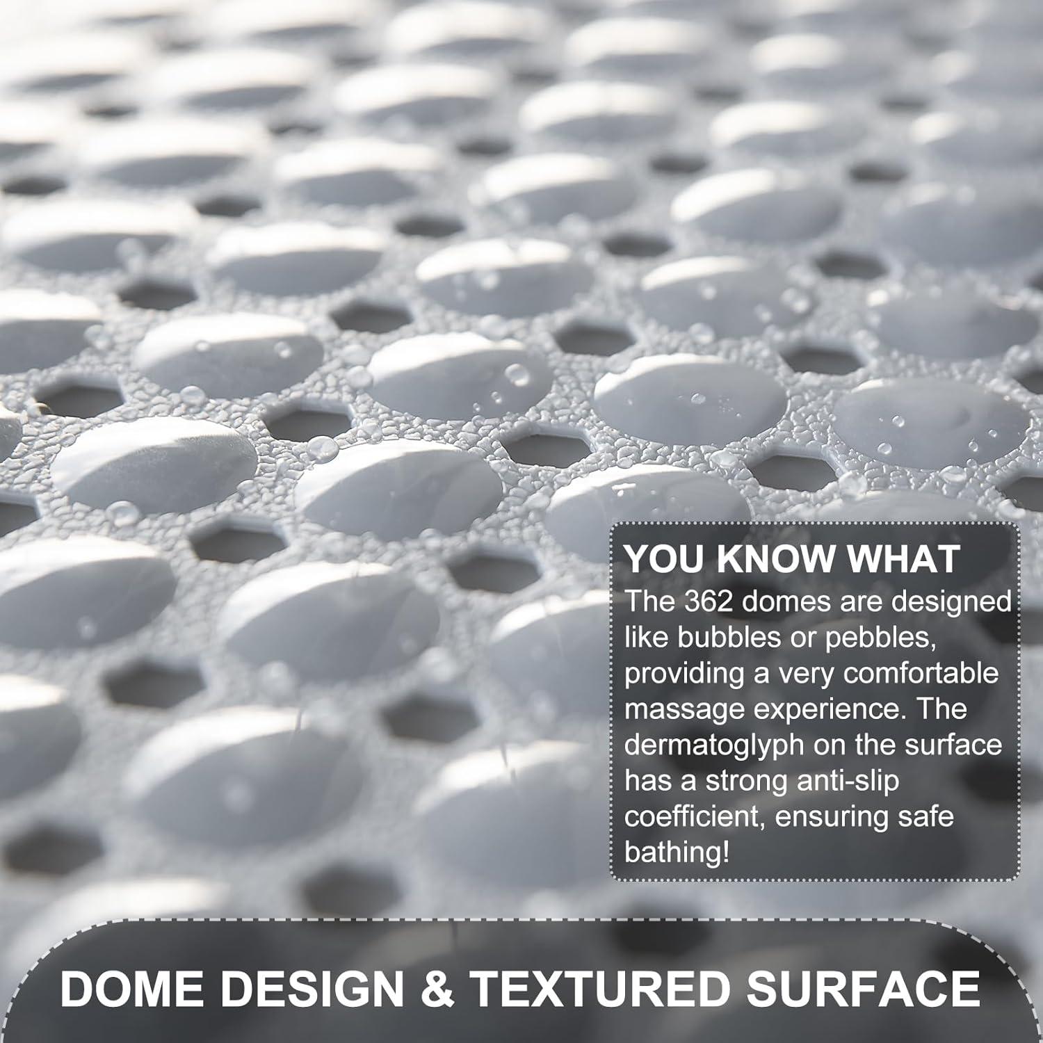 Alfombrilla de Baño Antideslizante TEESHLY 101,6 x 40,6 cm