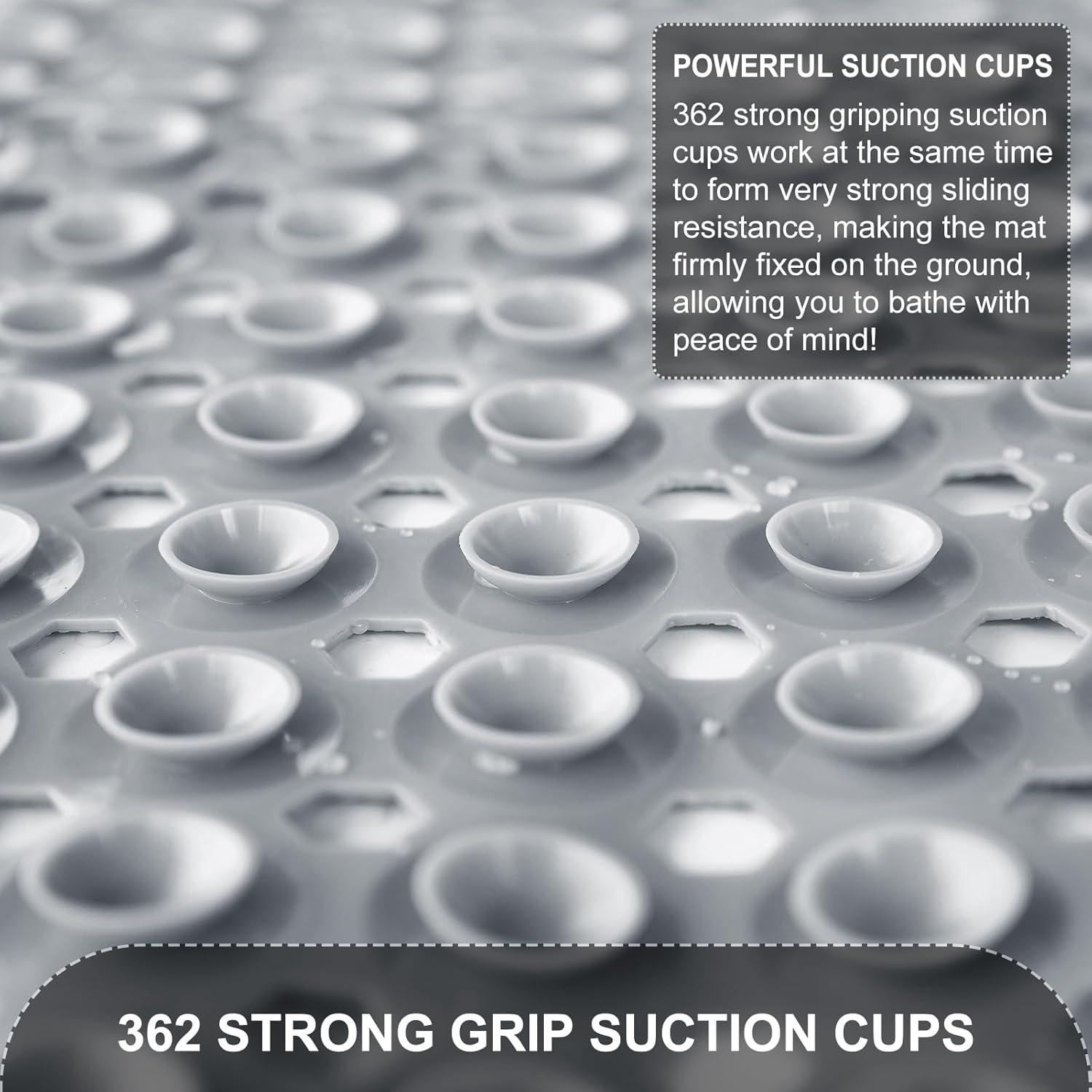 Alfombrilla de Baño Antideslizante TEESHLY 101,6 x 40,6 cm