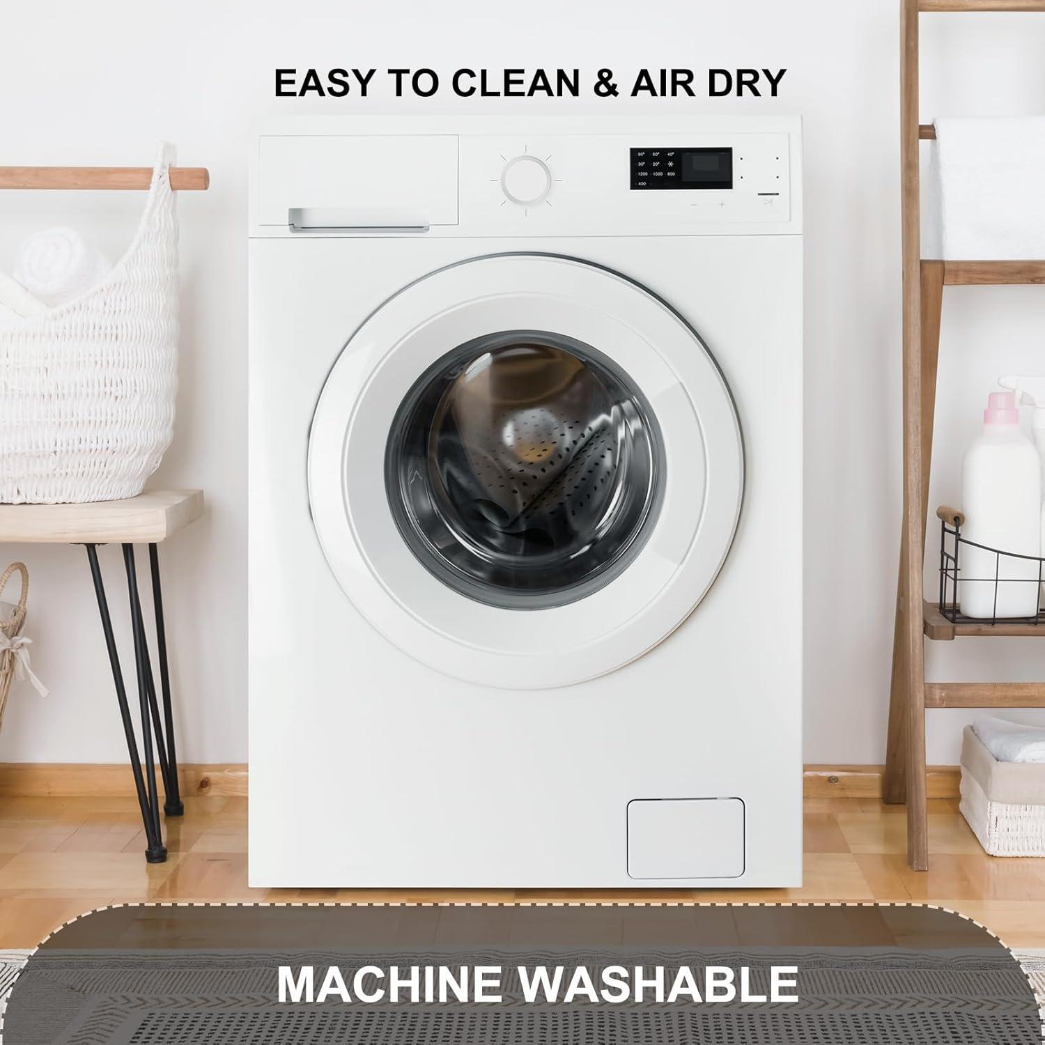 Alfombrilla de Baño Antideslizante TEESHLY 101,6 x 40,6 cm