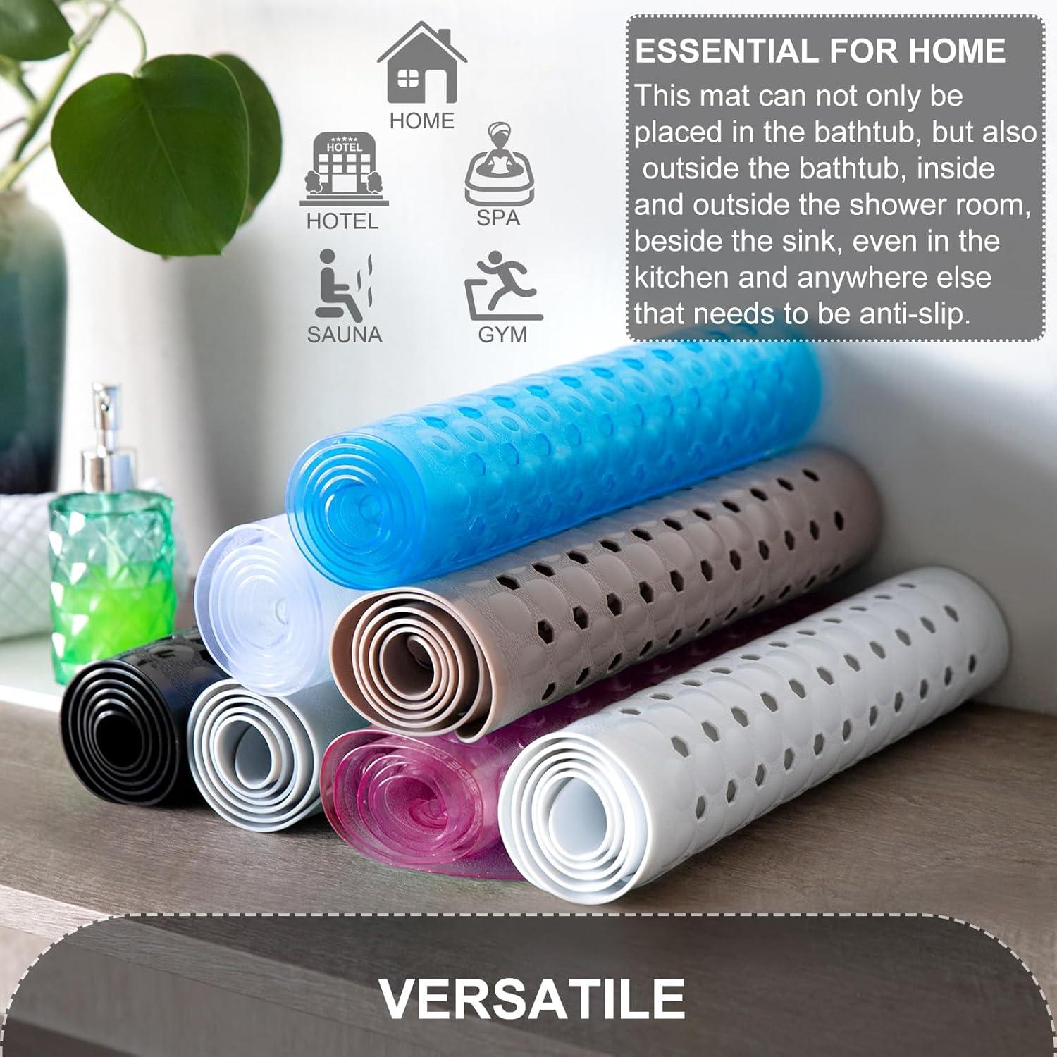 Alfombrilla de Baño Antideslizante TEESHLY 101,6 x 40,6 cm