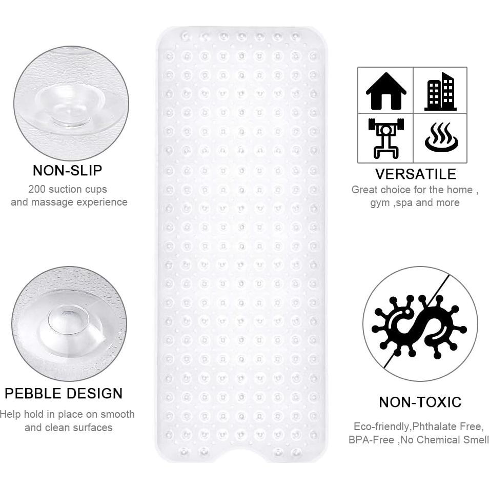 Alfombrilla de Seguridad Antideslizante YINENN 101,6x40,6 cm